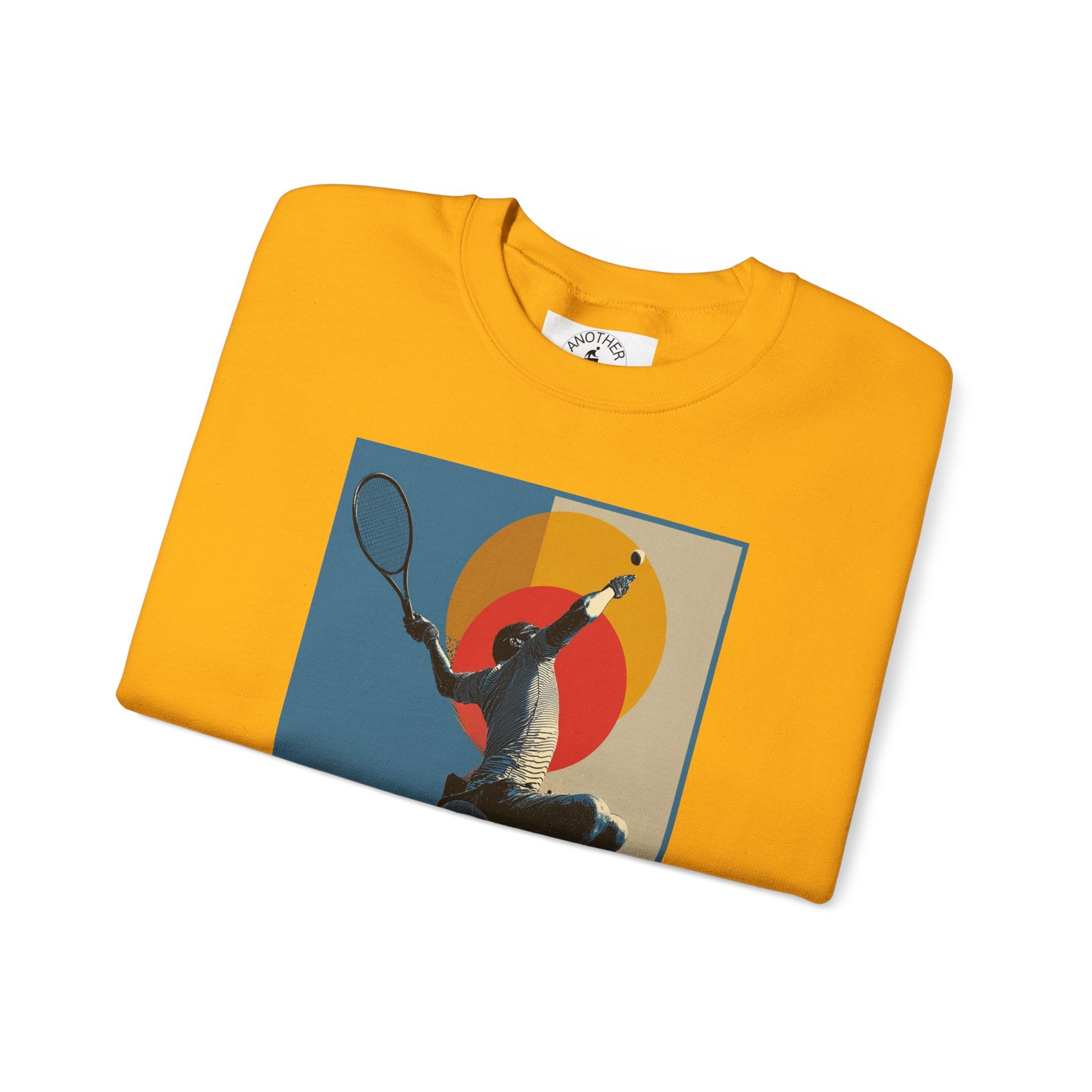 Inclusive WheelChair Tennis Sports Themed Sweatshirt for Empowerment, Unisex Heavy Blend Crewneck, Inspirational Gift for Activists