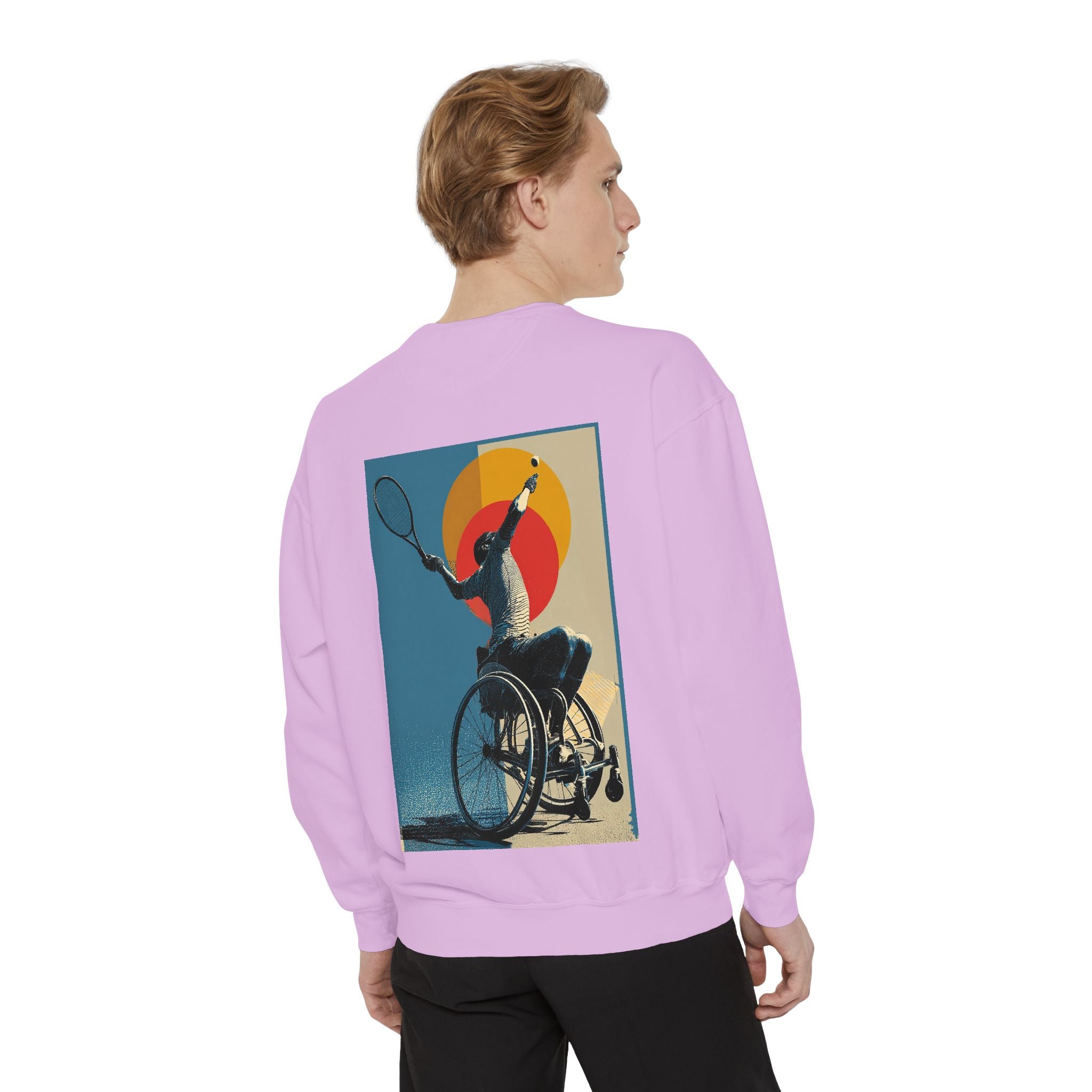 Inspirational Unisex Sweatshirt - Motivational Sports Tennis Design | Perfect for Coaches, Athletes, Gifts, Casual Wear, and Events