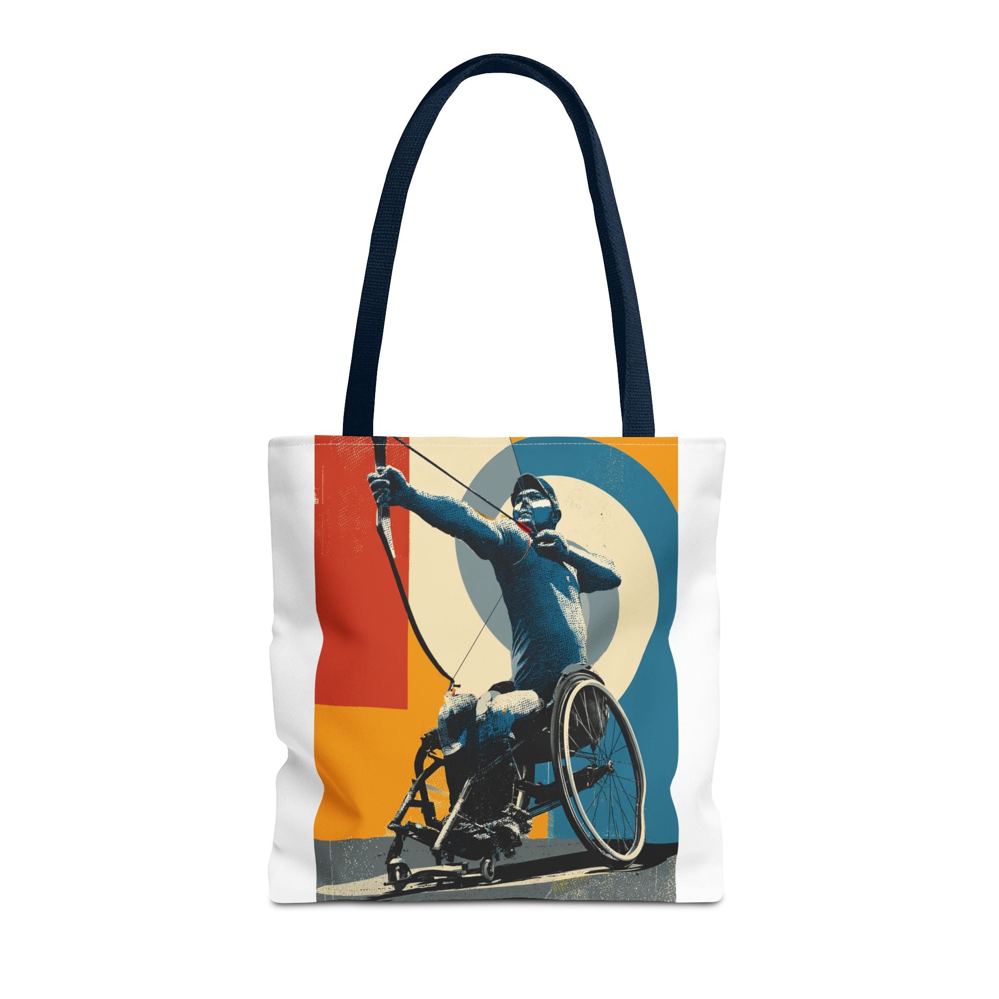 Inspirational Wheelchair Sports Tote Bag | Motivational Gym Bag, Everyday Use, Eco-Friendly Gift, Unique Sporty Design