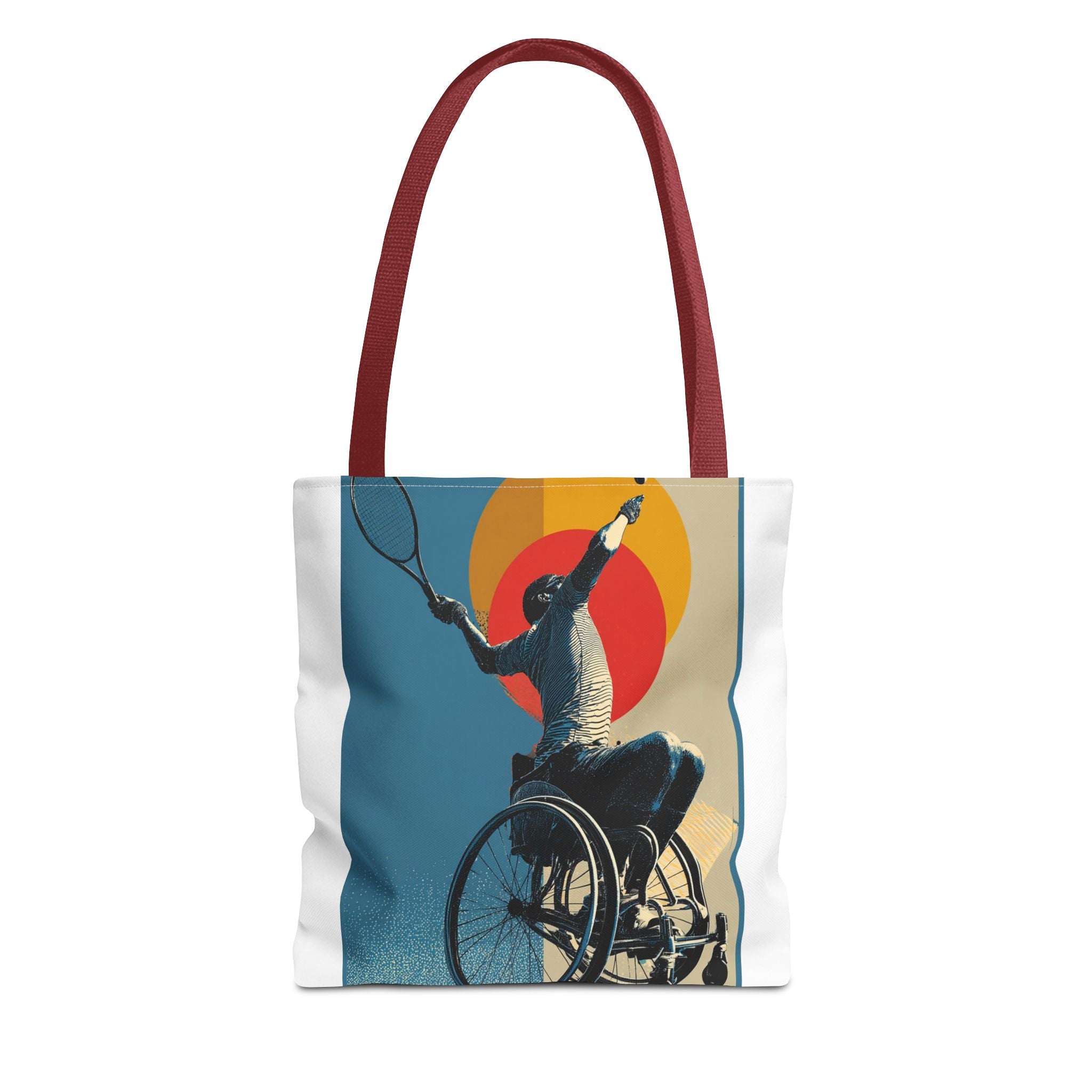 Inspirational Tennis Sports Tote Bag | Motivational Gym Bag, Everyday Use, Eco-Friendly Gift, Unique Sporty Design
