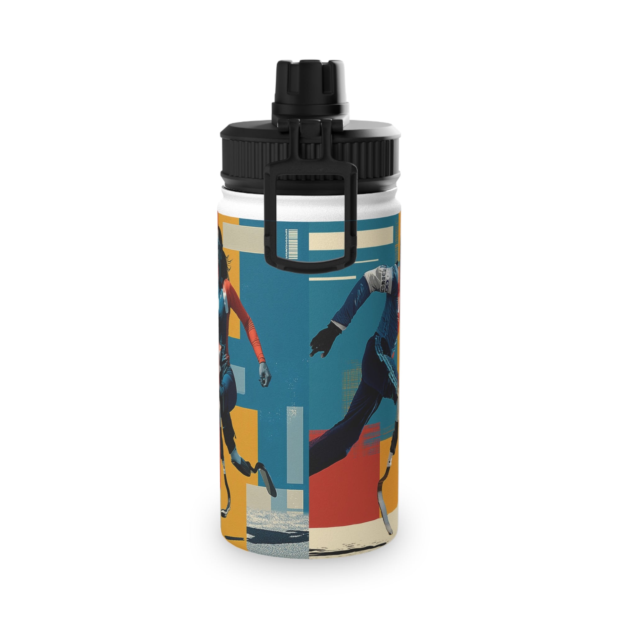 Vibrant Water Bottle Course, Stainless Steel Sports Bottle, Eco-Friendly Hydration, Outdoor Adventure Gear, Unique Gift for Cyclists