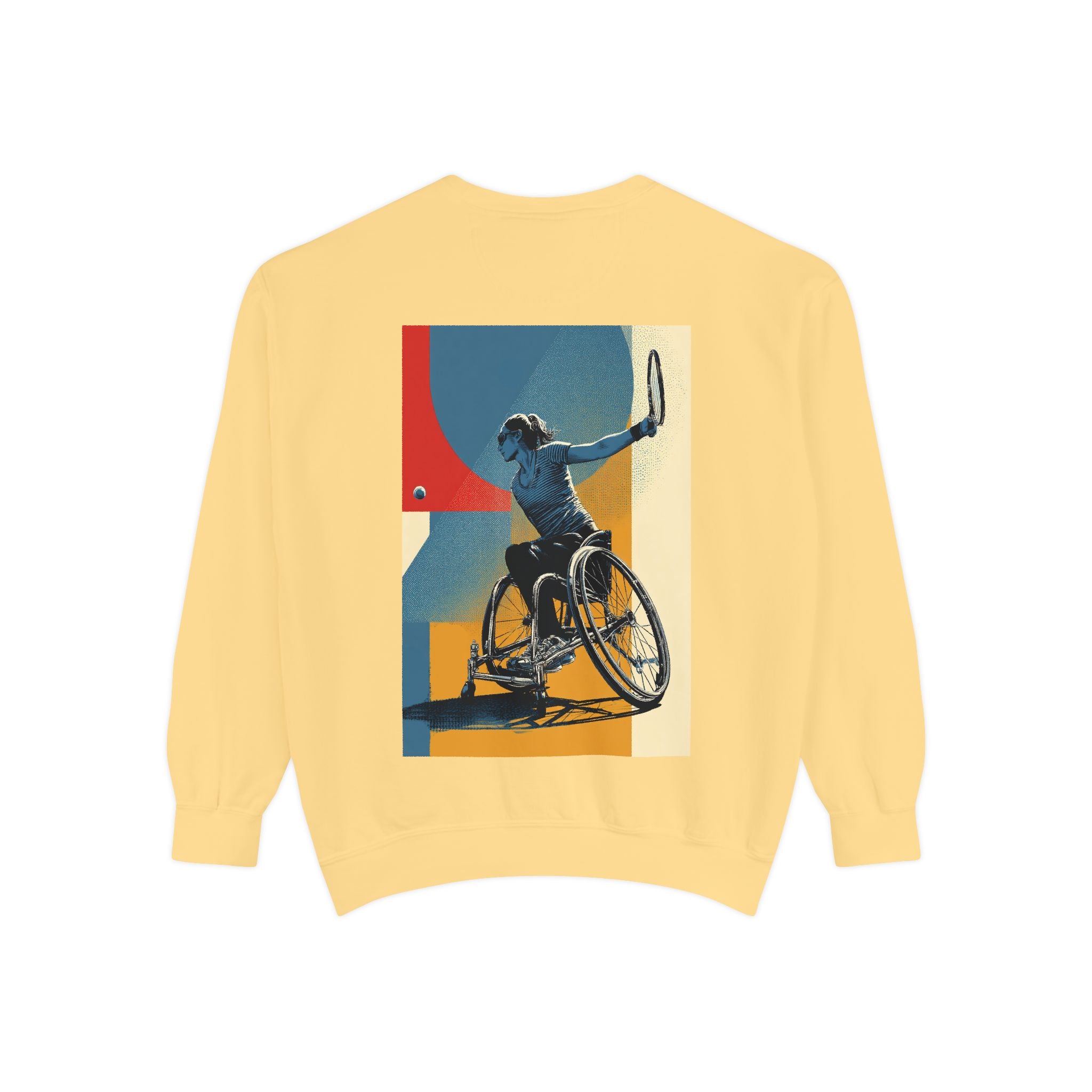 Inspirational Unisex Sweatshirt - Motivational Sports Tennis Design | Perfect for Coaches, Athletes, Gifts, Casual Wear, and Events