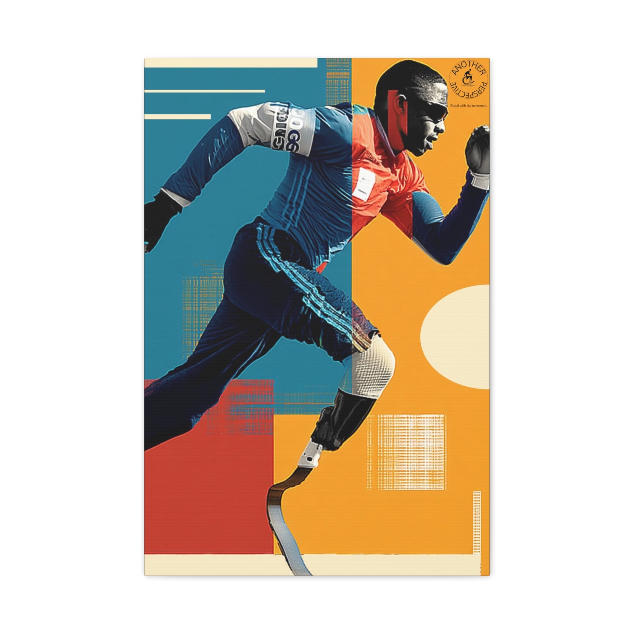 Empowering Athlete Course Canvas Art, Inspirational Wall Decor, Motivational Home Decor, Unique Gift for Sports Enthusiasts, [...]