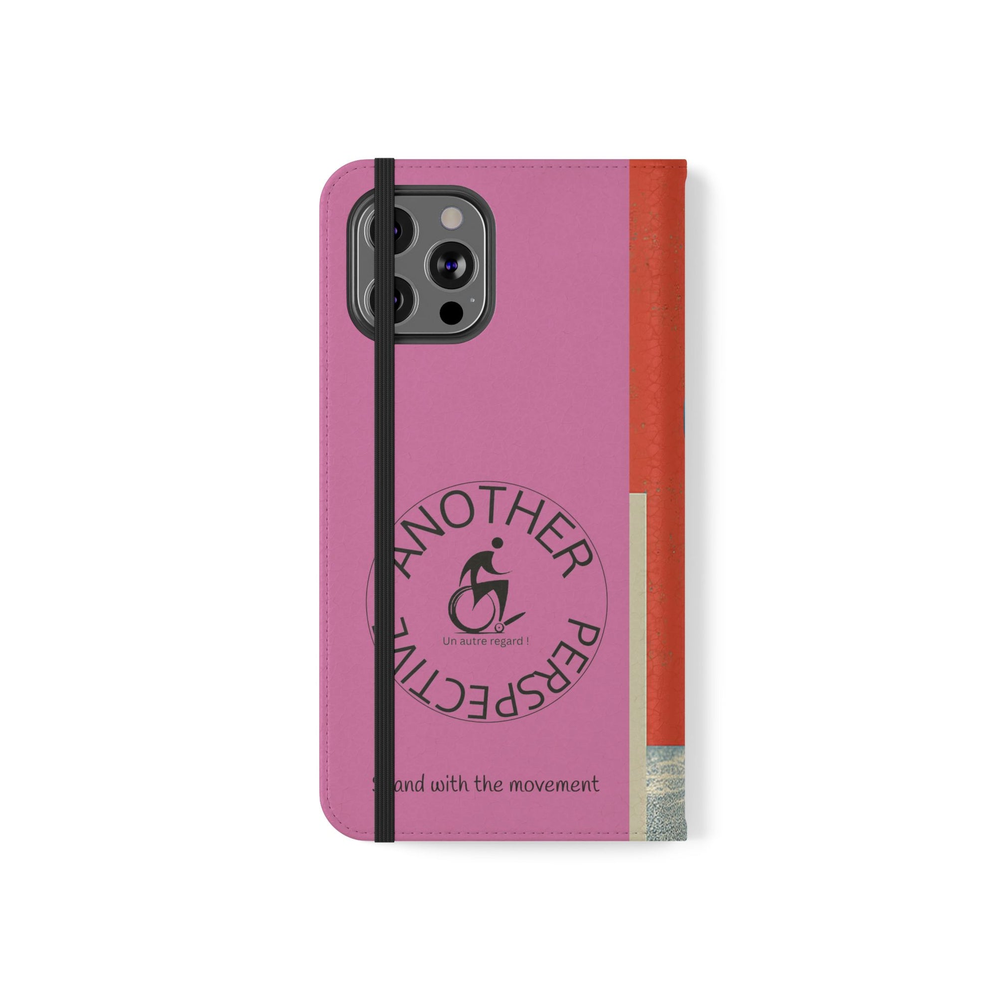 Empowering Flip Cases for Smartphones Course| Stand with the Movement, Stylish Phone Cover, Unique Gift, Inclusive Design, Support Accessibility