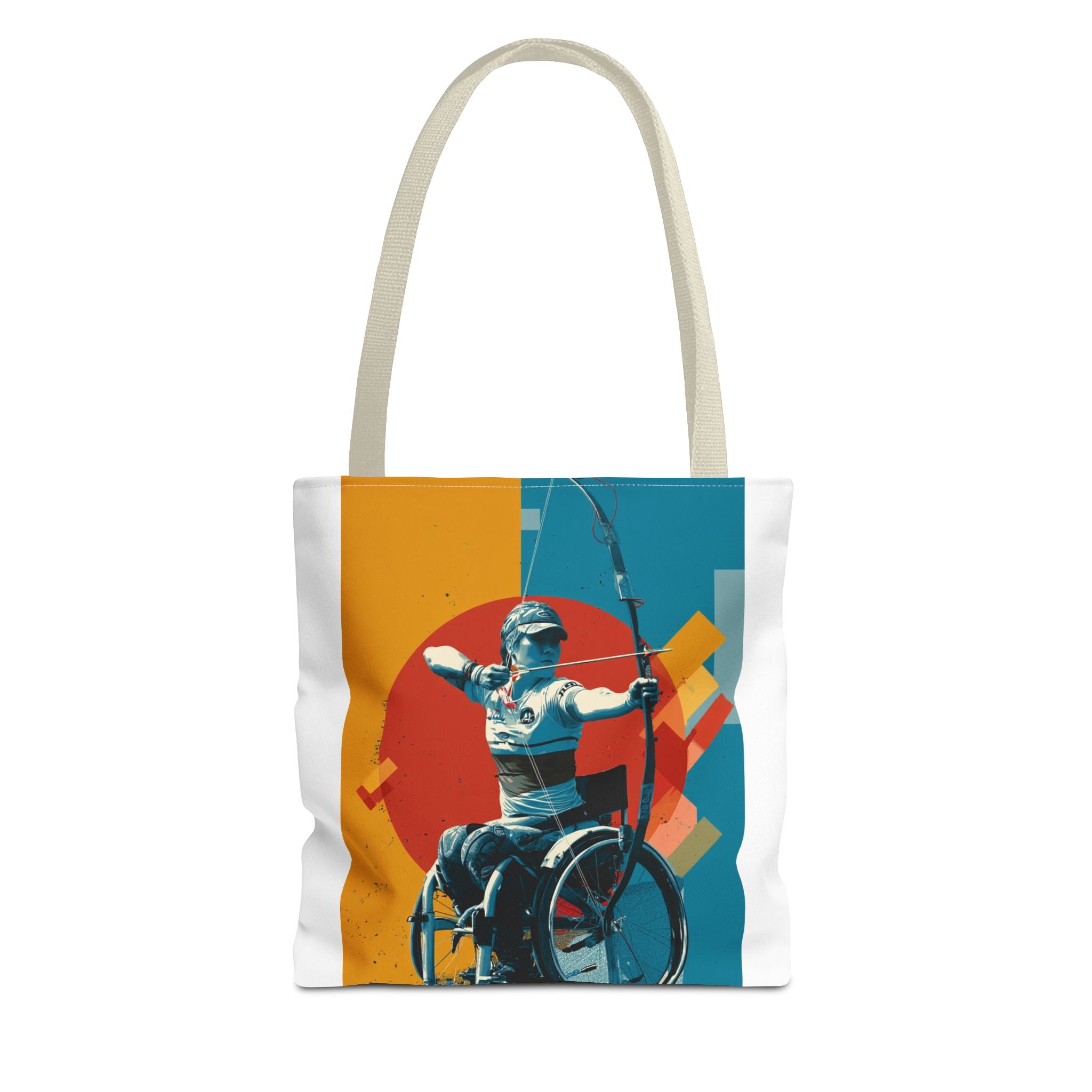 Inspirational Archery Sports Tote Bag | Motivational Gym Bag, Everyday Use, Eco-Friendly Gift, Unique Sporty Design