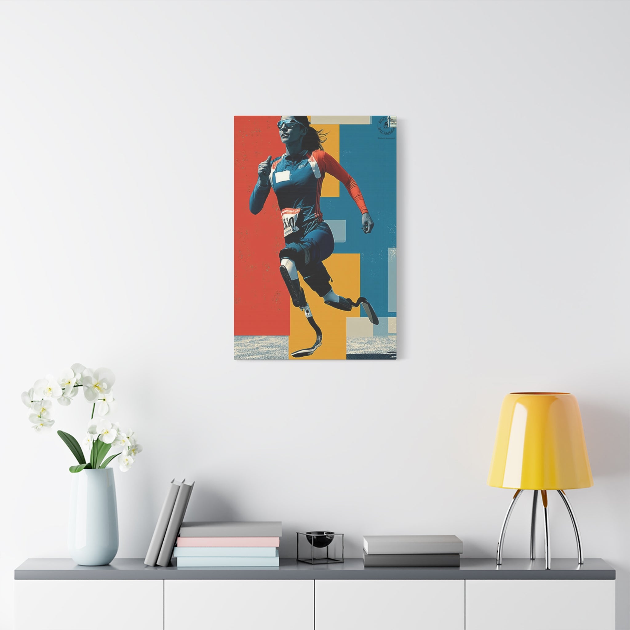 Empowering  Athlete Course Canvas Art, Inspirational Wall Decor, Motivational Home Decor, Unique Gift for Sports Enthusiasts, [...]