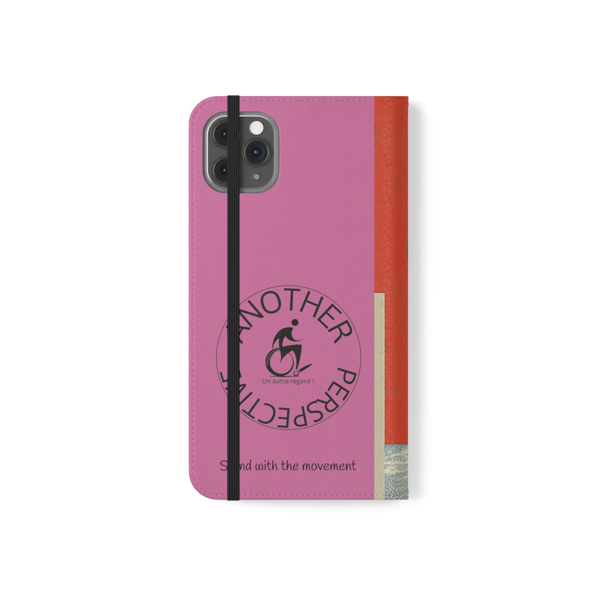 Empowering Flip Cases for Smartphones Course| Stand with the Movement, Stylish Phone Cover, Unique Gift, Inclusive Design, Support Accessibility
