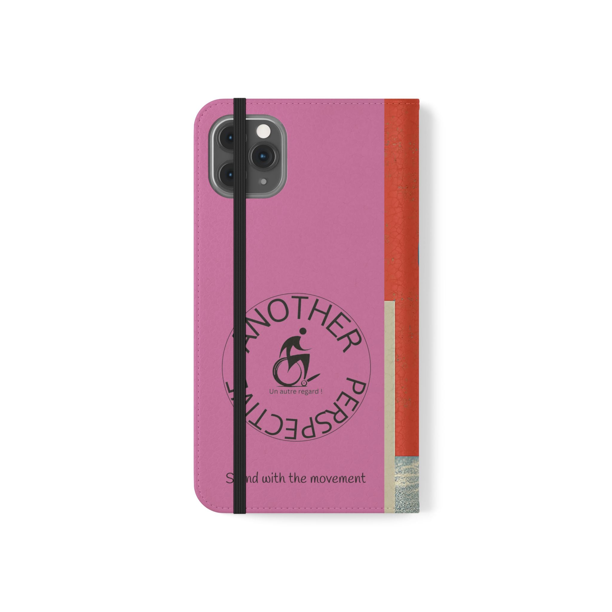 Empowering Flip Cases for Smartphones Course| Stand with the Movement, Stylish Phone Cover, Unique Gift, Inclusive Design, Support Accessibility