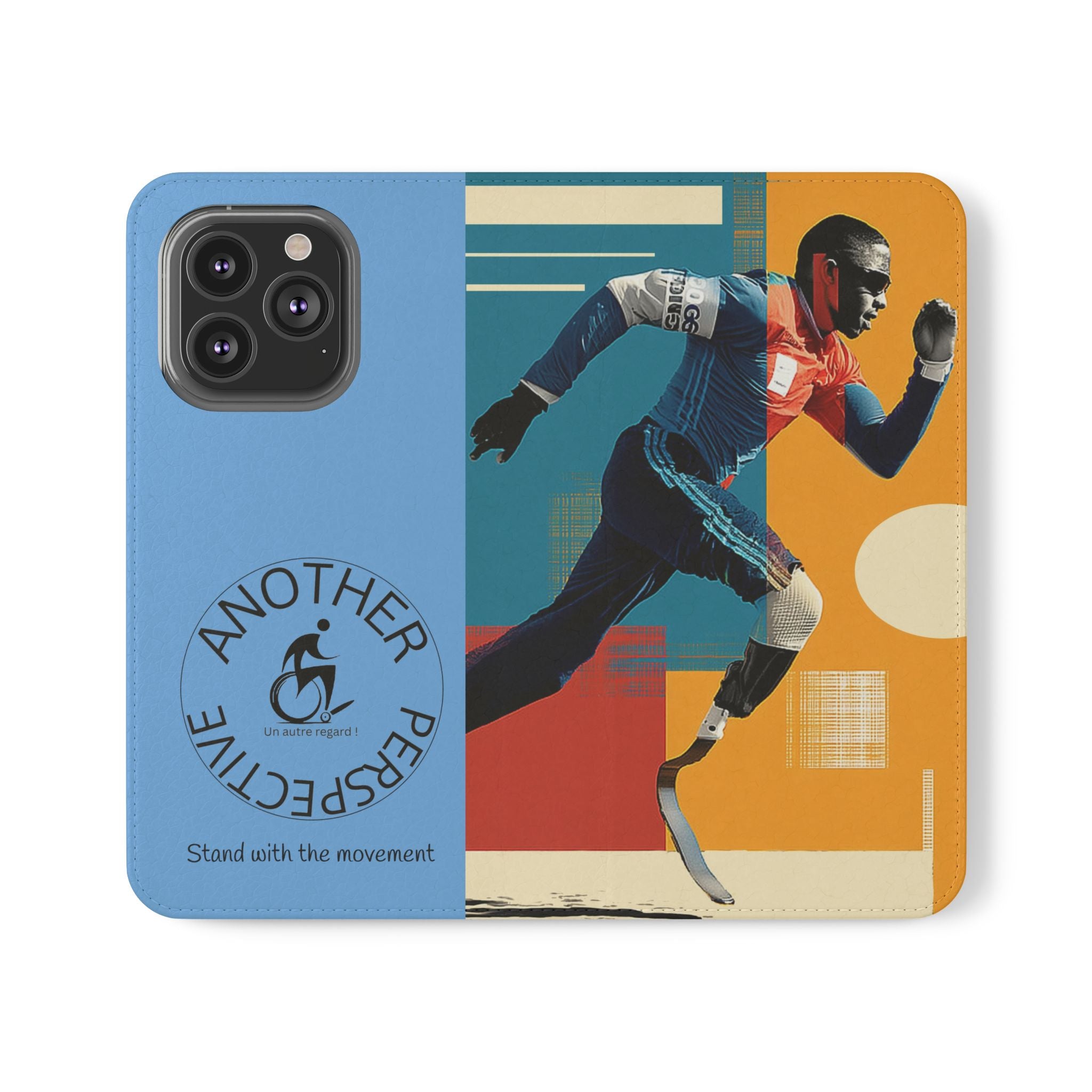 Sporty Flip Case for Athletes Course , Phone Wallet Cover, Stylish Mobile Case, Perfect Gift for Sports Fans, Functional Design