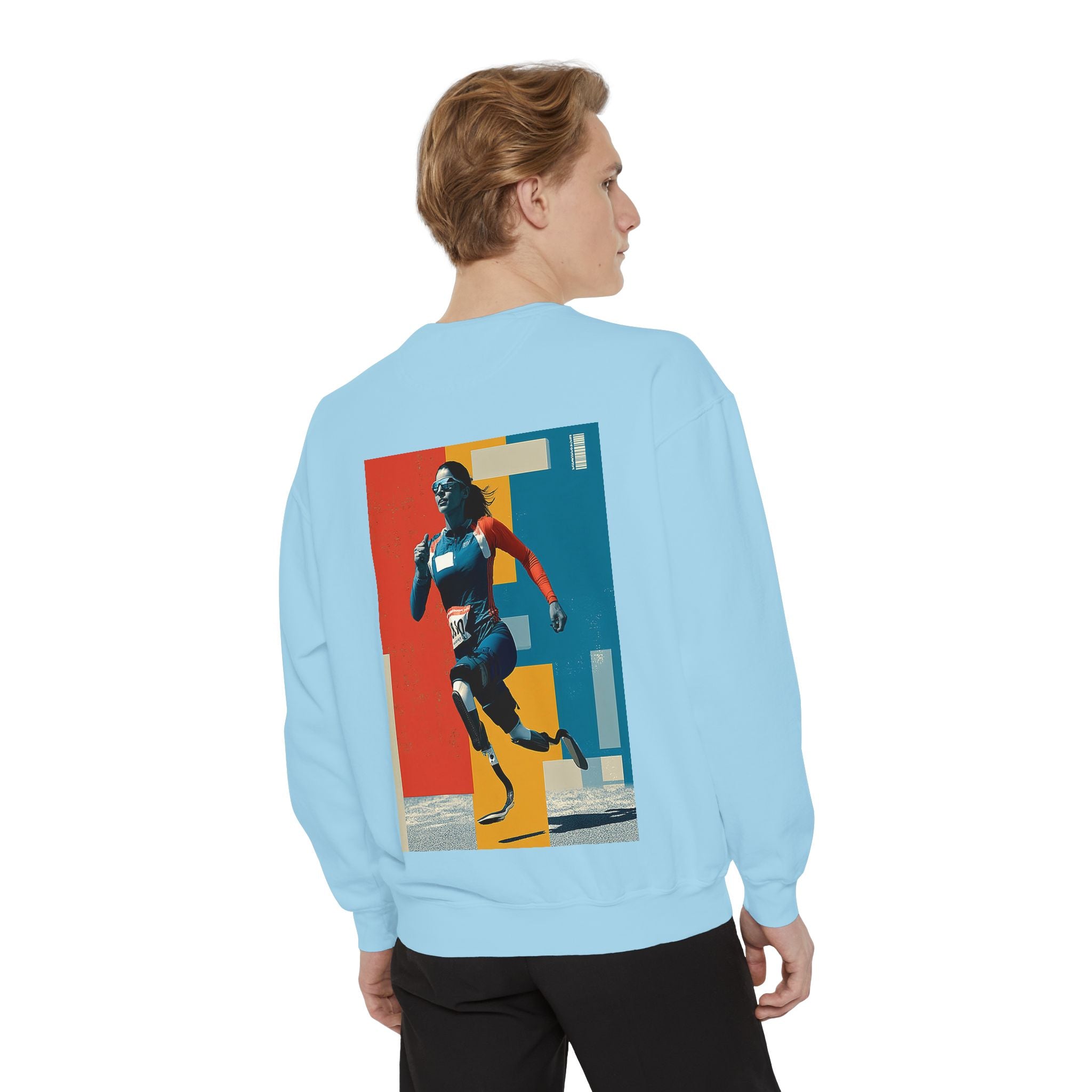 Inspirational Unisex Sweatshirt - Motivational Sports Course Design | Perfect for Coaches, Athletes, Gifts, Casual Wear, and Events
