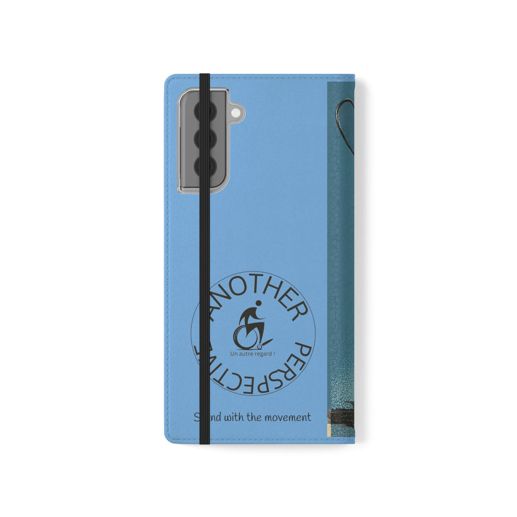 Sporty Flip Case for Athletes Tennis, Phone Wallet Cover, Stylish Mobile Case, Perfect Gift for Sports Fans, Functional Design