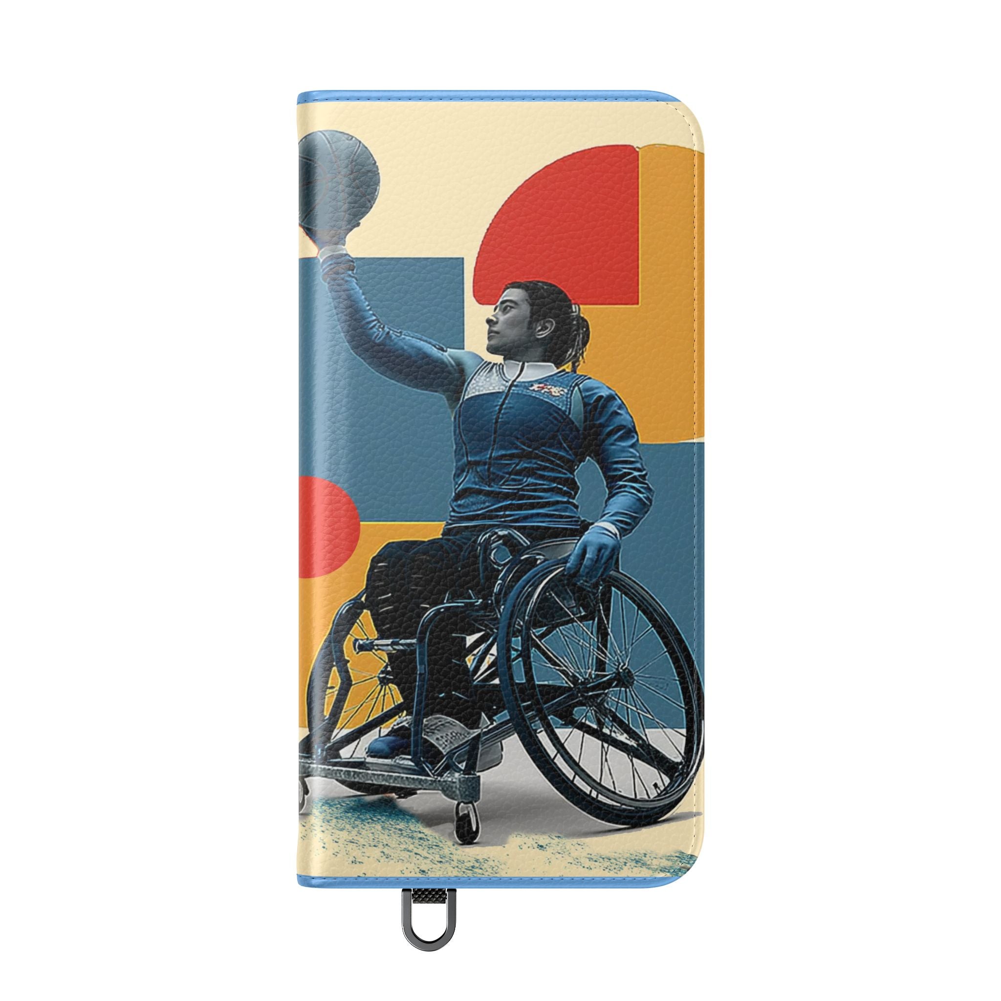 Adaptive Flip Cases for Empowerment, Wheelchair Basketball, Disability Awareness, Inspirational Gifts, Supportive Accessories