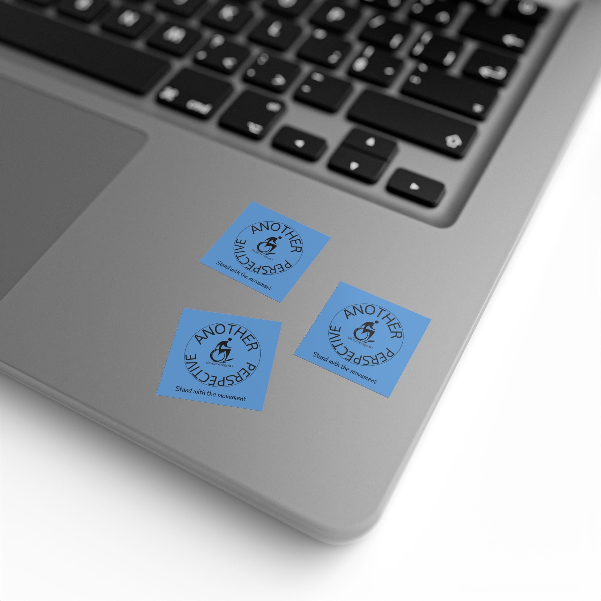 Empowerment Square Sticker Rolls - Perfect for Advocacy Campaigns, Fundraisers, Events, Awareness Initiatives, Gift Wrapping