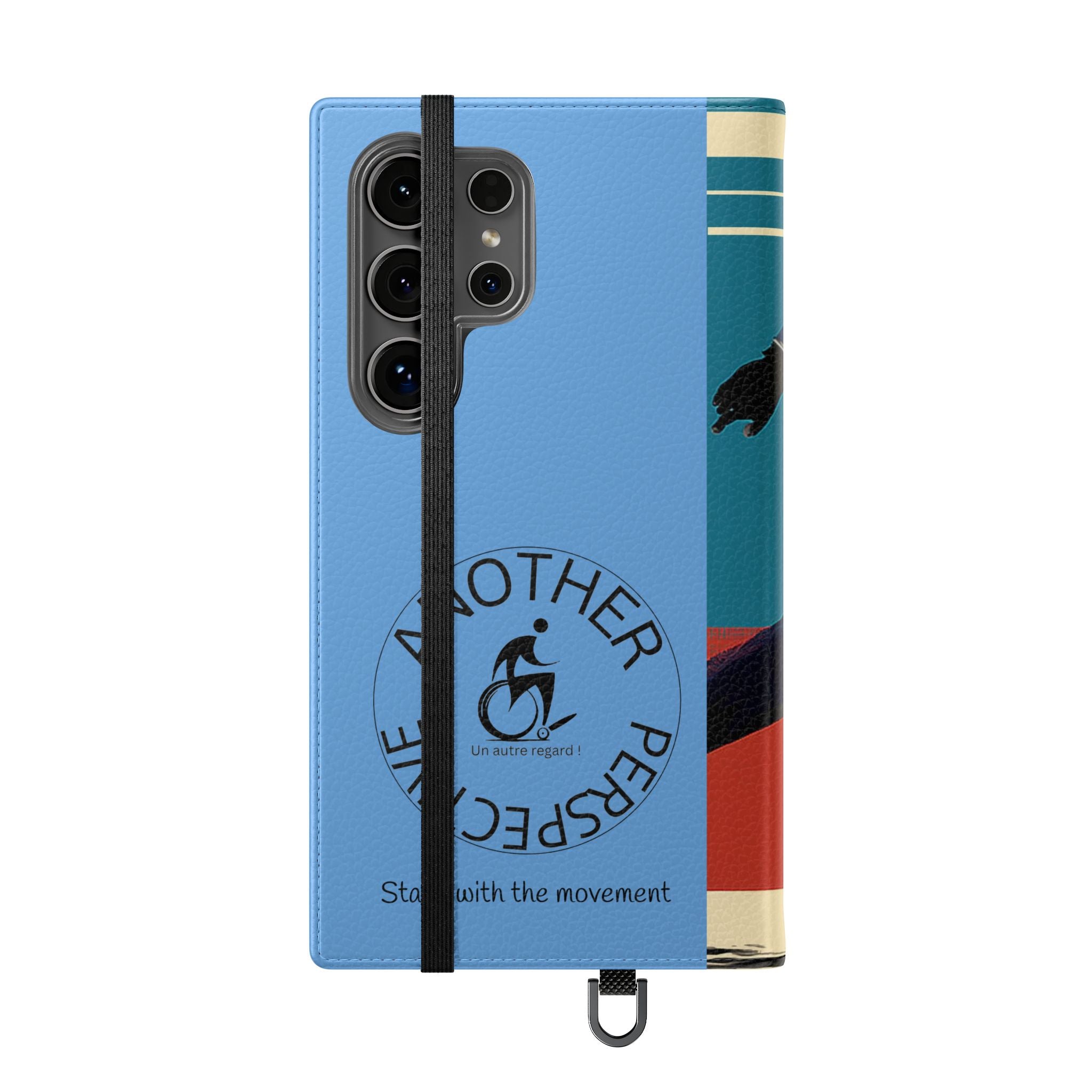 Sporty Flip Case for Athletes Course , Phone Wallet Cover, Stylish Mobile Case, Perfect Gift for Sports Fans, Functional Design