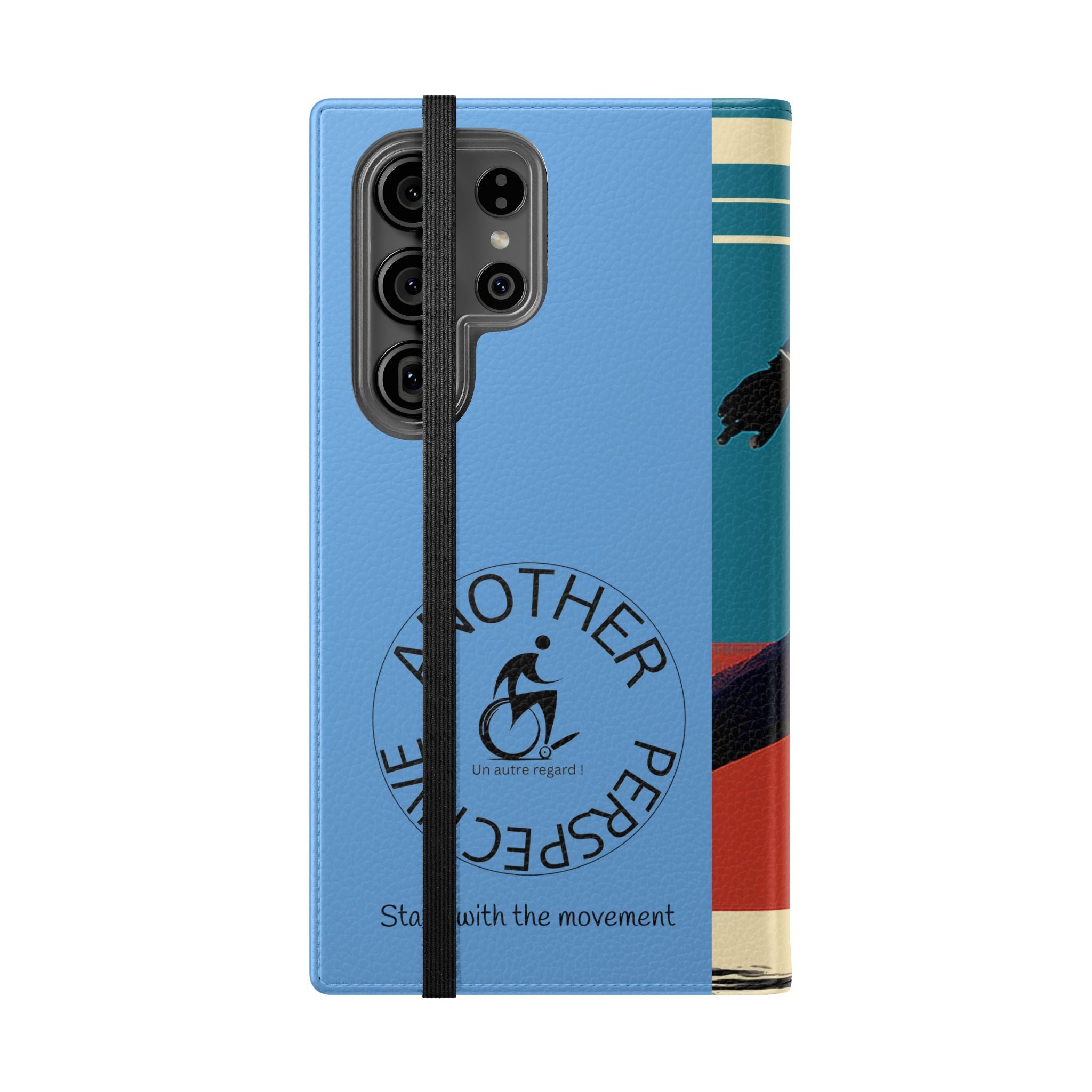 Sporty Flip Case for Athletes Course , Phone Wallet Cover, Stylish Mobile Case, Perfect Gift for Sports Fans, Functional Design