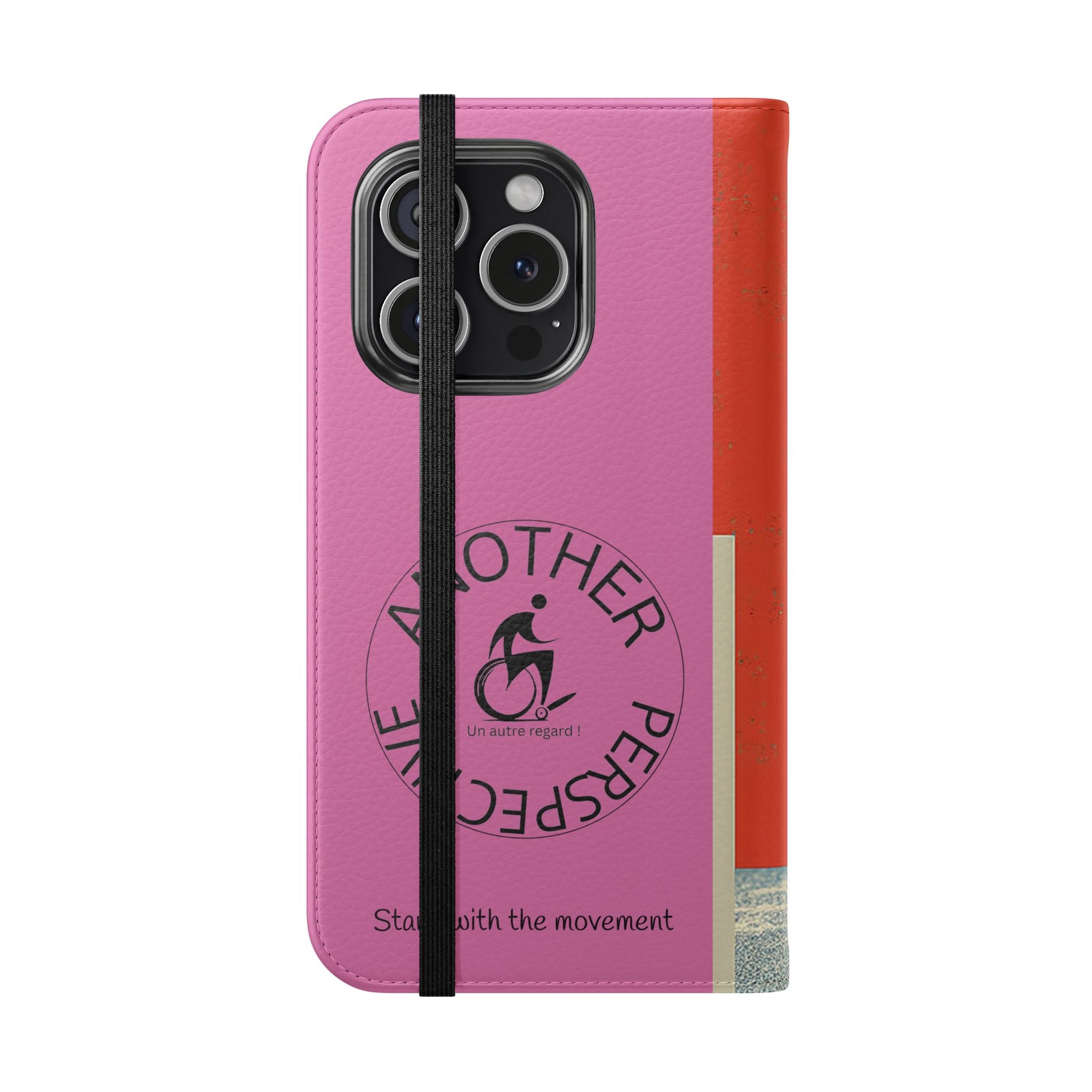 Empowering Flip Cases for Smartphones Course| Stand with the Movement, Stylish Phone Cover, Unique Gift, Inclusive Design, Support Accessibility