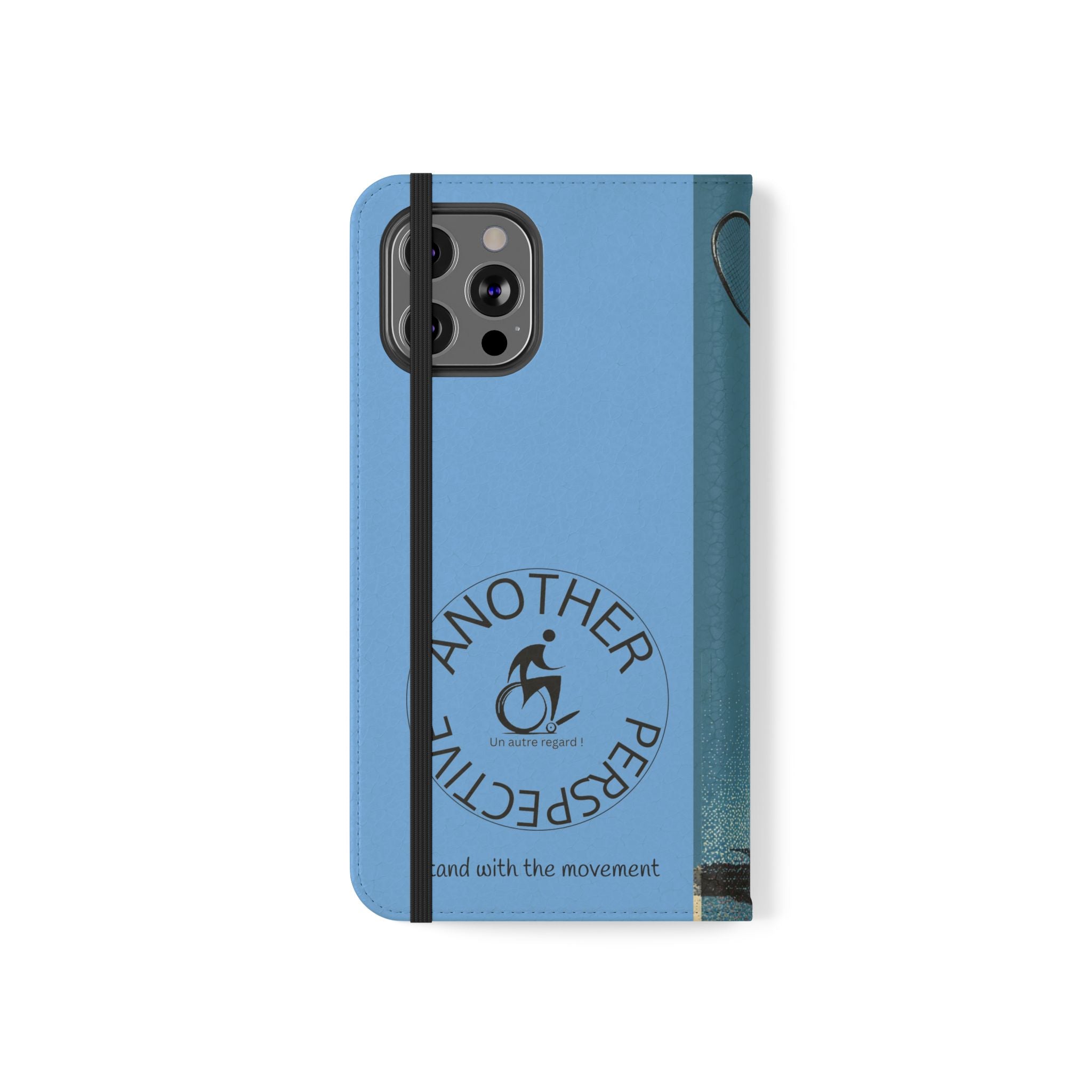 Sporty Flip Case for Athletes Tennis, Phone Wallet Cover, Stylish Mobile Case, Perfect Gift for Sports Fans, Functional Design