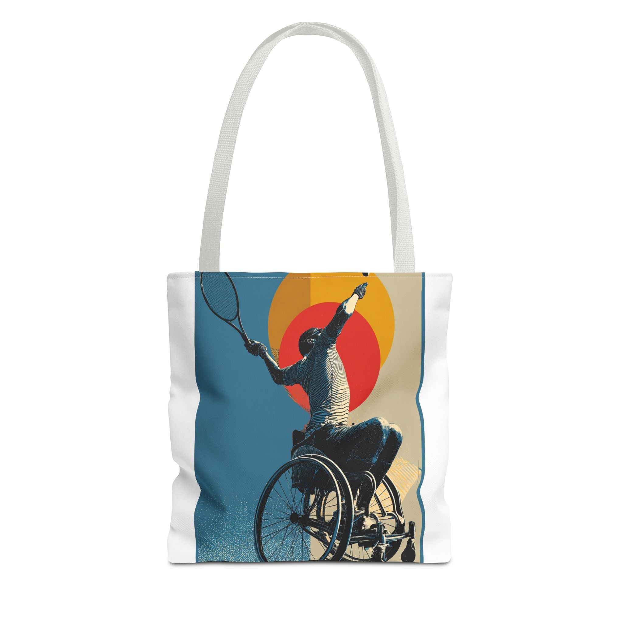 Inspirational Tennis Sports Tote Bag | Motivational Gym Bag, Everyday Use, Eco-Friendly Gift, Unique Sporty Design