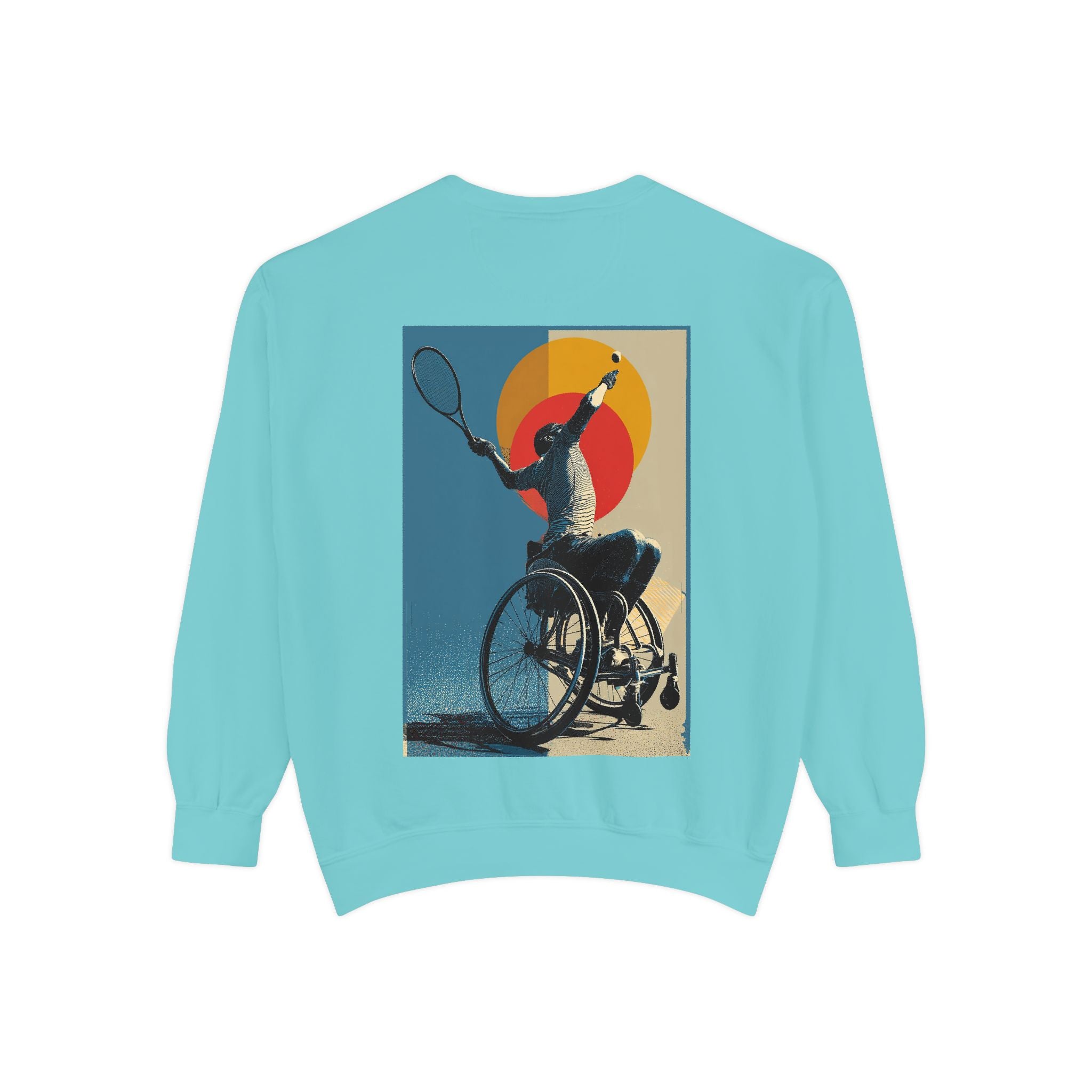 Inspirational Unisex Sweatshirt - Motivational Sports Tennis Design | Perfect for Coaches, Athletes, Gifts, Casual Wear, and Events