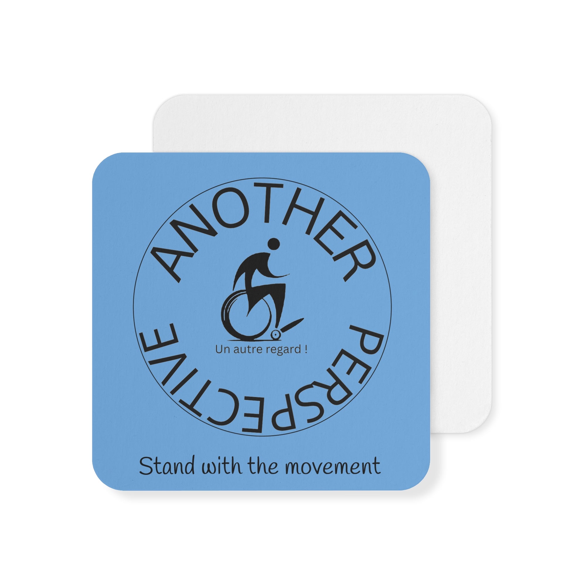 Colorful Coasters Set | Another Perspective Design - Perfect for Home Decor, Gifts, Tableware, Events, Eco-Friendly