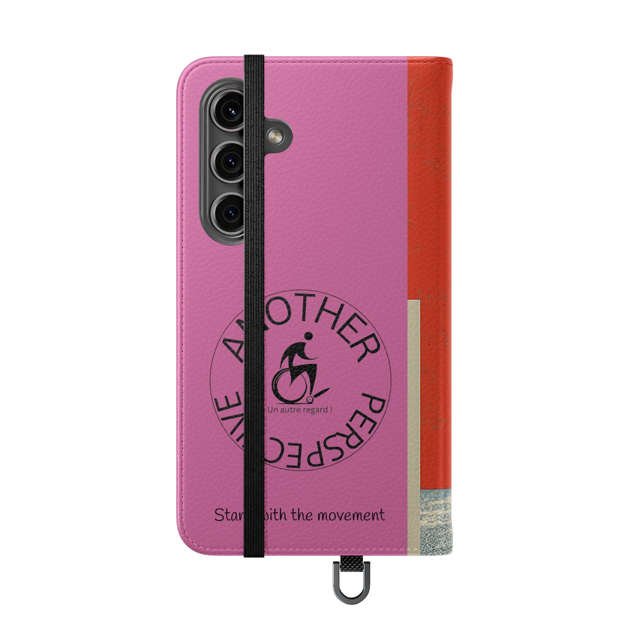Empowering Flip Cases for Smartphones Course| Stand with the Movement, Stylish Phone Cover, Unique Gift, Inclusive Design, Support Accessibility