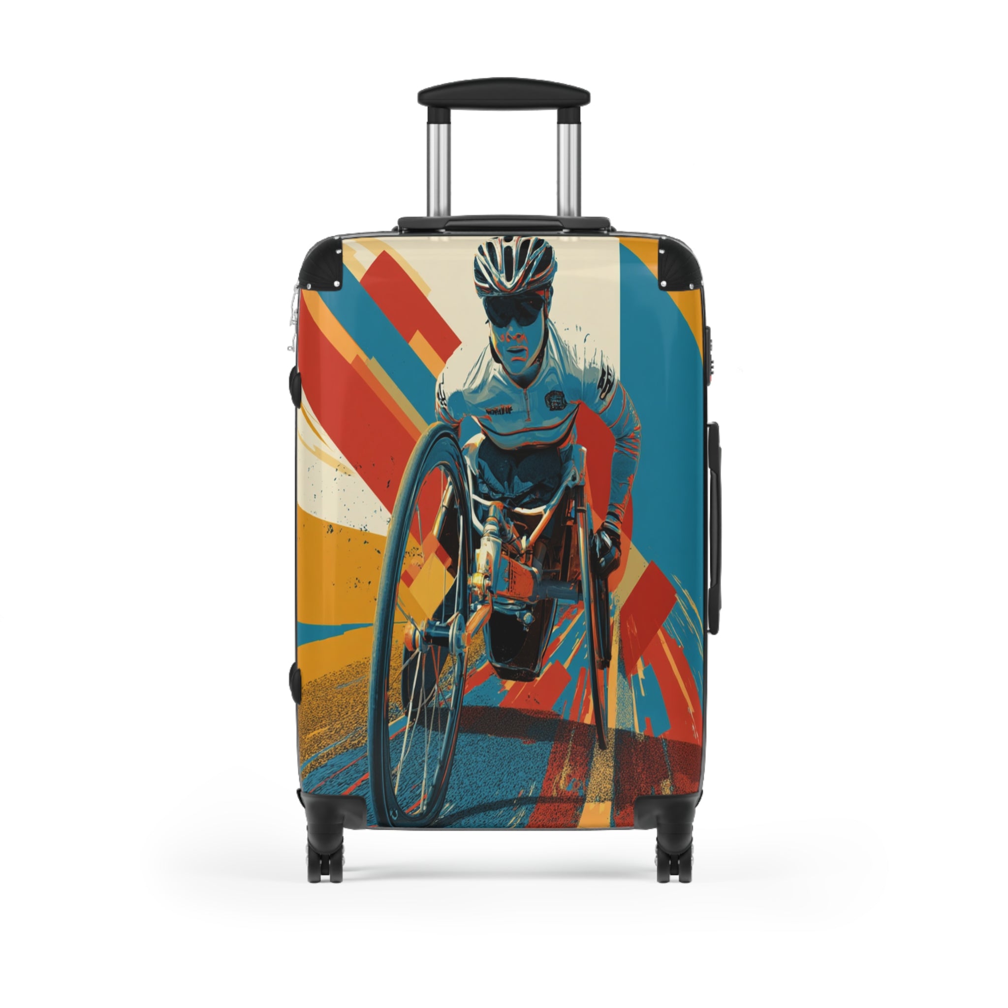 Wheelchair Athlete Suitcase - Travel Gear for Adaptive Sports, Unique Luggage, Inspirational Gift, Mobility Travel, Adventure Bag