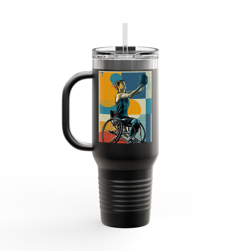 Vibrant Insulated Travel Mug, 40oz | Stylish Drinkware for Outdoor Adventures, Sports, Travel, Gifts