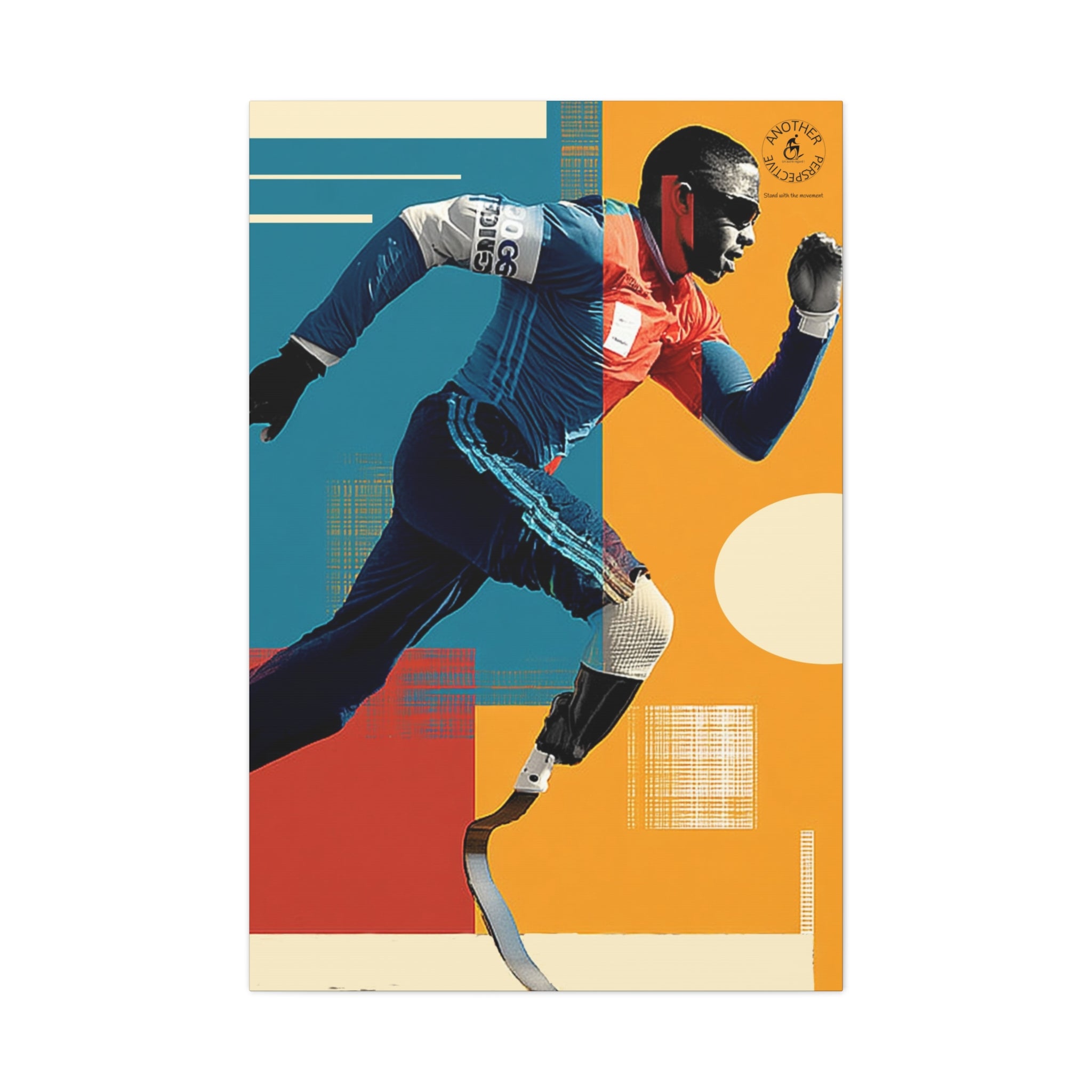 Empowering Athlete Course Canvas Art, Inspirational Wall Decor, Motivational Home Decor, Unique Gift for Sports Enthusiasts, [...]