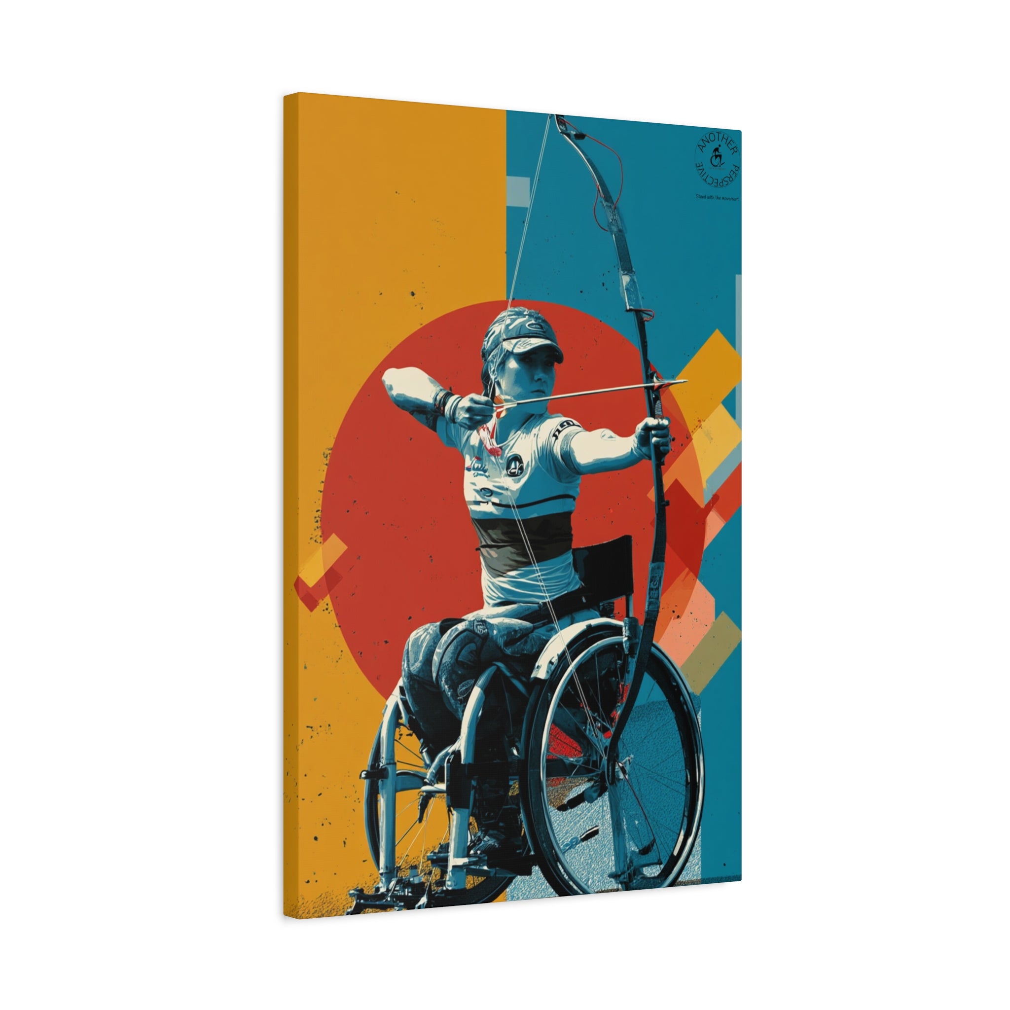 Empowering Wheelchair Archery Canvas Art, Inspirational Wall Decor, Motivational Home Decor, Unique Gift for Sports Enthusiasts, [...]