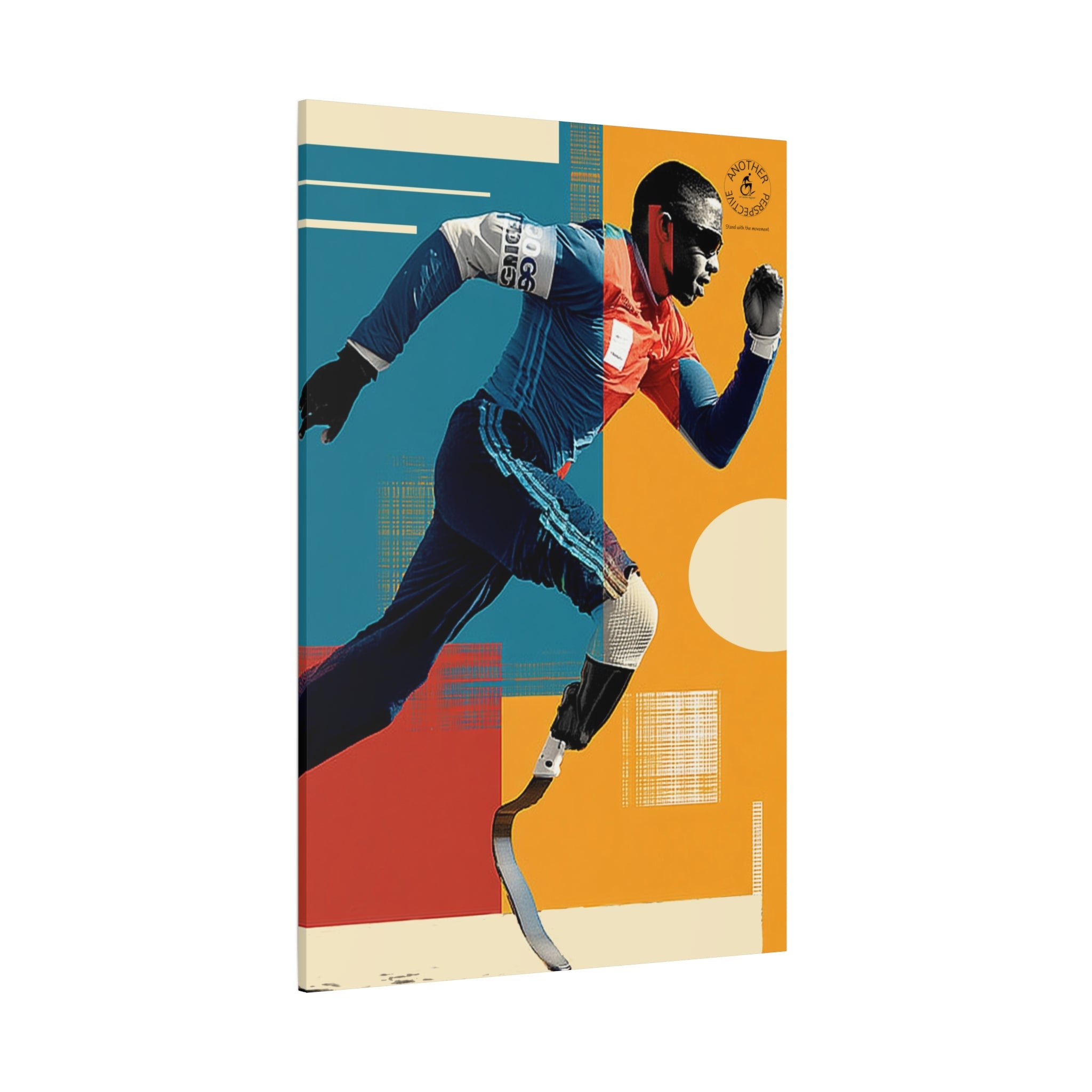 Empowering Athlete Course Canvas Art, Inspirational Wall Decor, Motivational Home Decor, Unique Gift for Sports Enthusiasts, [...]