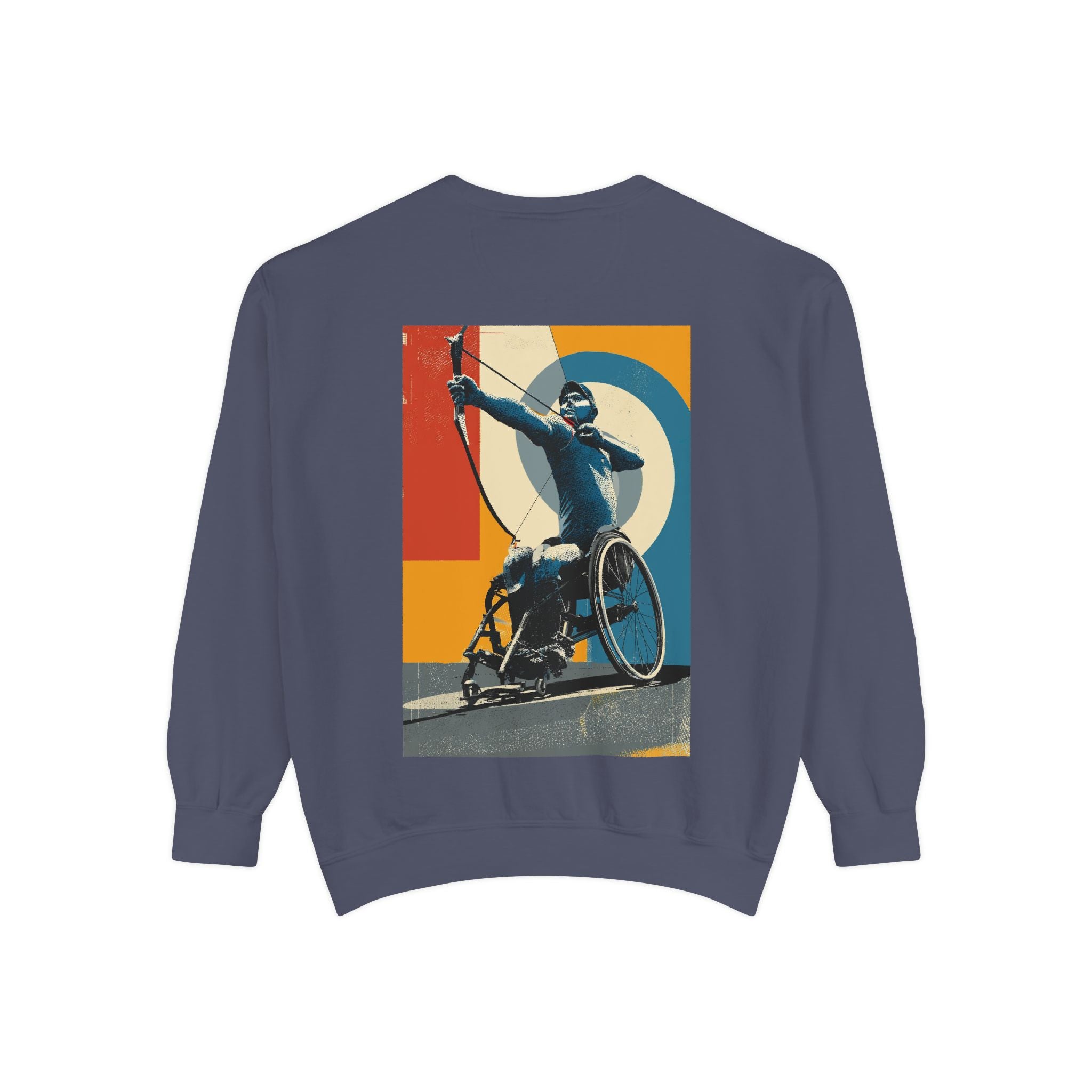 Inspirational Unisex Sweatshirt - Motivational Sports Archery Design | Perfect for Coaches, Athletes, Gifts, Casual Wear, and Events