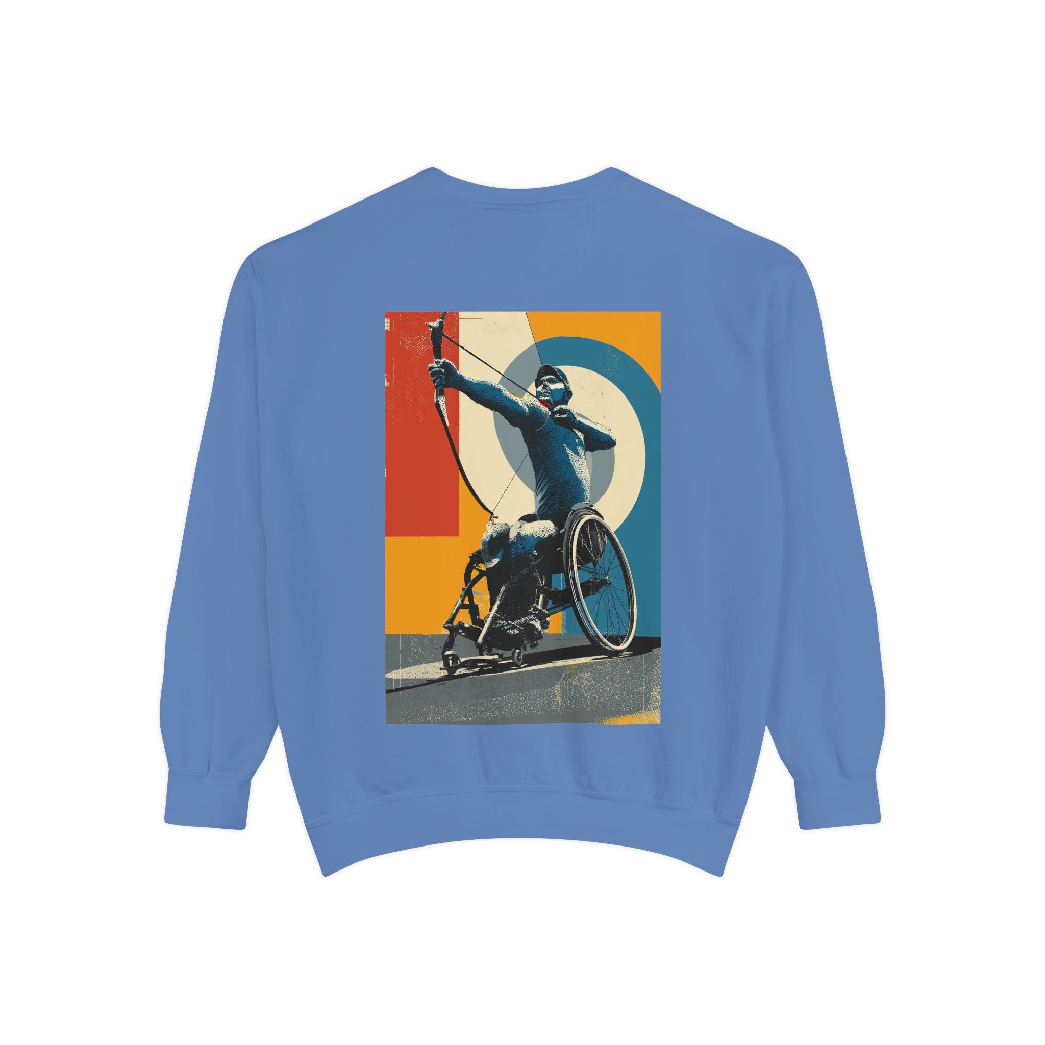 Inspirational Unisex Sweatshirt - Motivational Sports Archery Design | Perfect for Coaches, Athletes, Gifts, Casual Wear, and Events