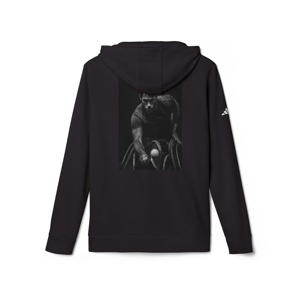 Adaptive Tennis Hoodie - Unisex Fleece with Vibrant Design, Ideal for Athletes, Casual Wear, Gifts, Active Lifestyle