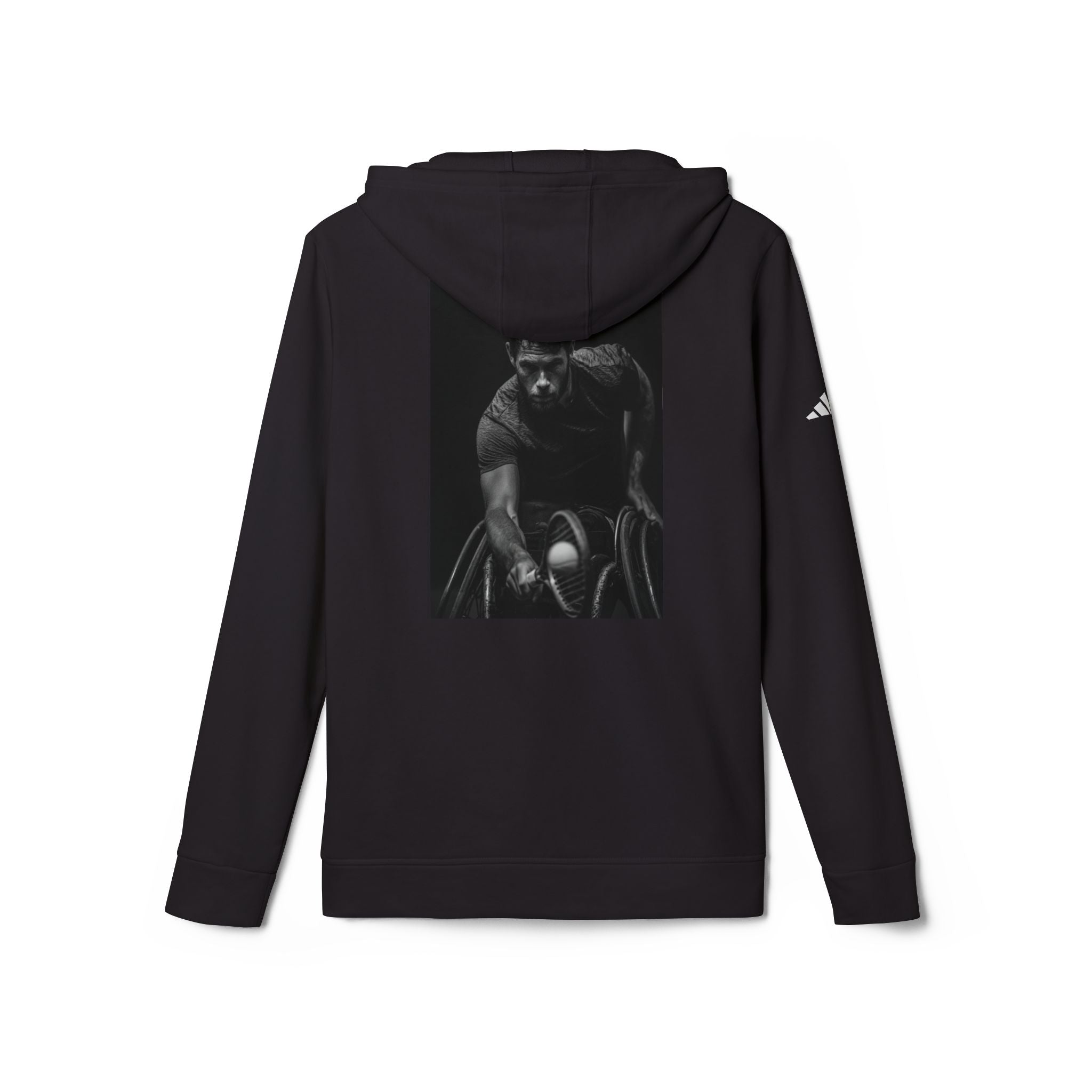 Adaptive Tennis Hoodie - Unisex Fleece with Vibrant Design, Ideal for Athletes, Casual Wear, Gifts, Active Lifestyle