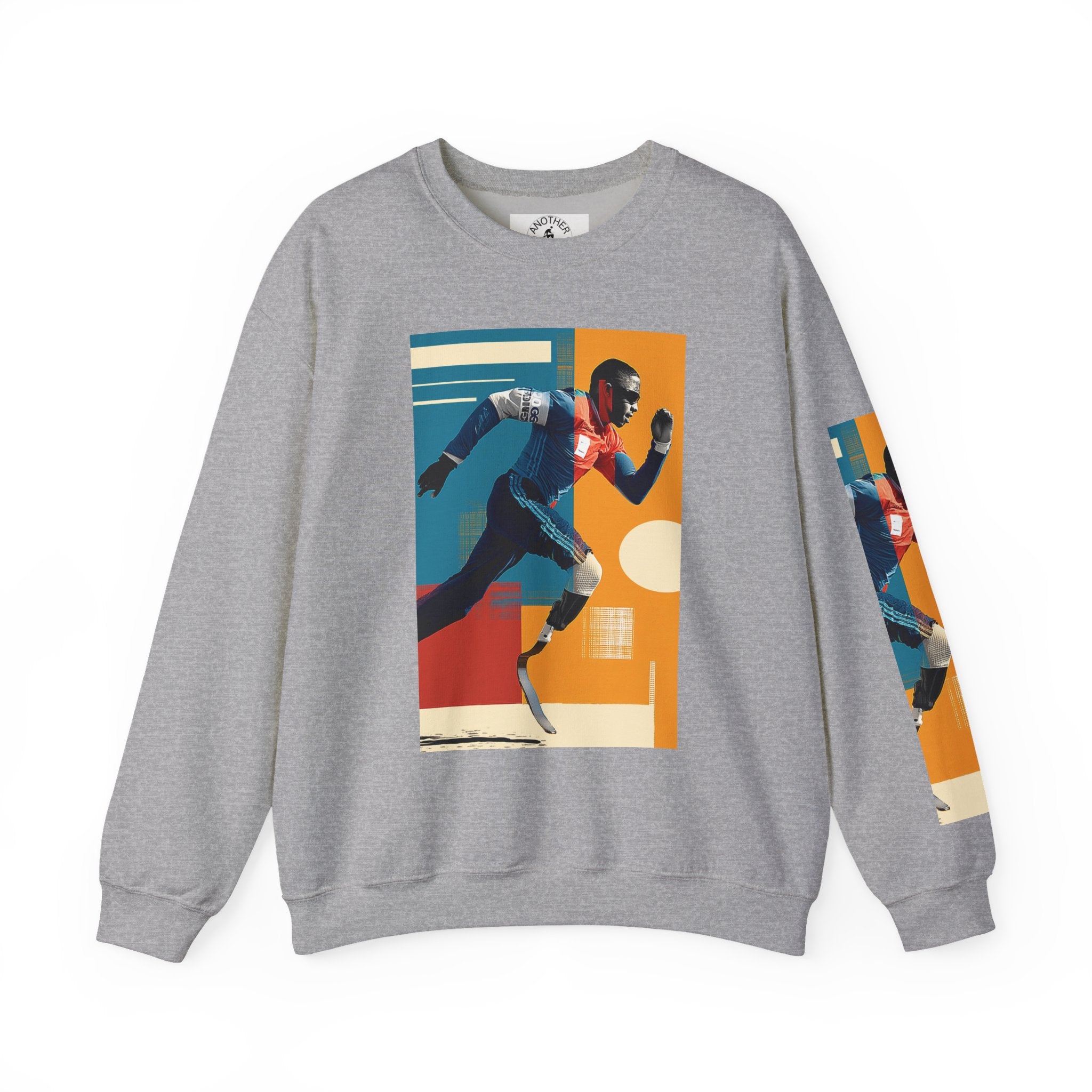 Inclusive Course Sports Themed Sweatshirt for Empowerment, Unisex Heavy Blend Crewneck, Inspirational Gift for Activists