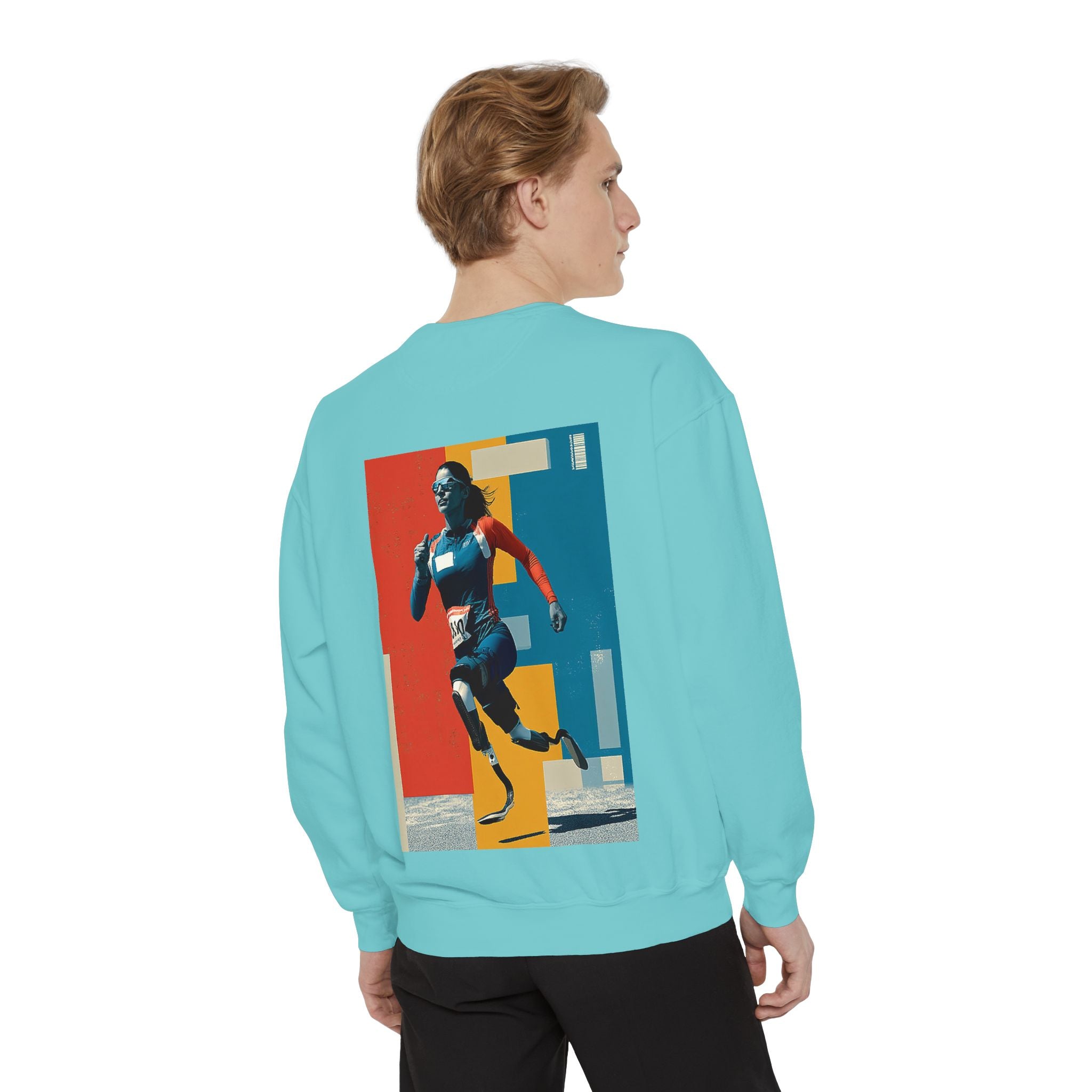 Inspirational Unisex Sweatshirt - Motivational Sports Course Design | Perfect for Coaches, Athletes, Gifts, Casual Wear, and Events