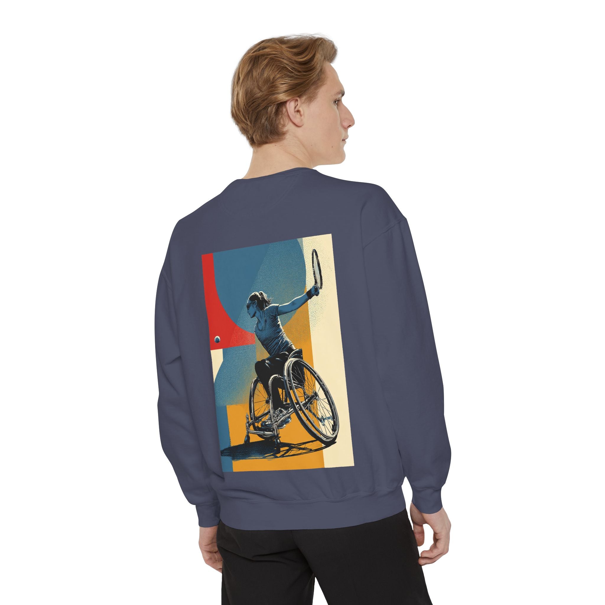 Inspirational Unisex Sweatshirt - Motivational Sports Tennis Design | Perfect for Coaches, Athletes, Gifts, Casual Wear, and Events