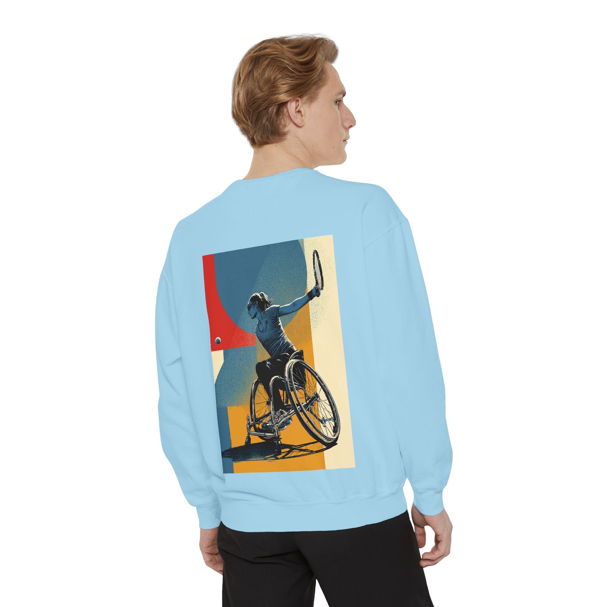 Inspirational Unisex Sweatshirt - Motivational Sports Tennis Design | Perfect for Coaches, Athletes, Gifts, Casual Wear, and Events