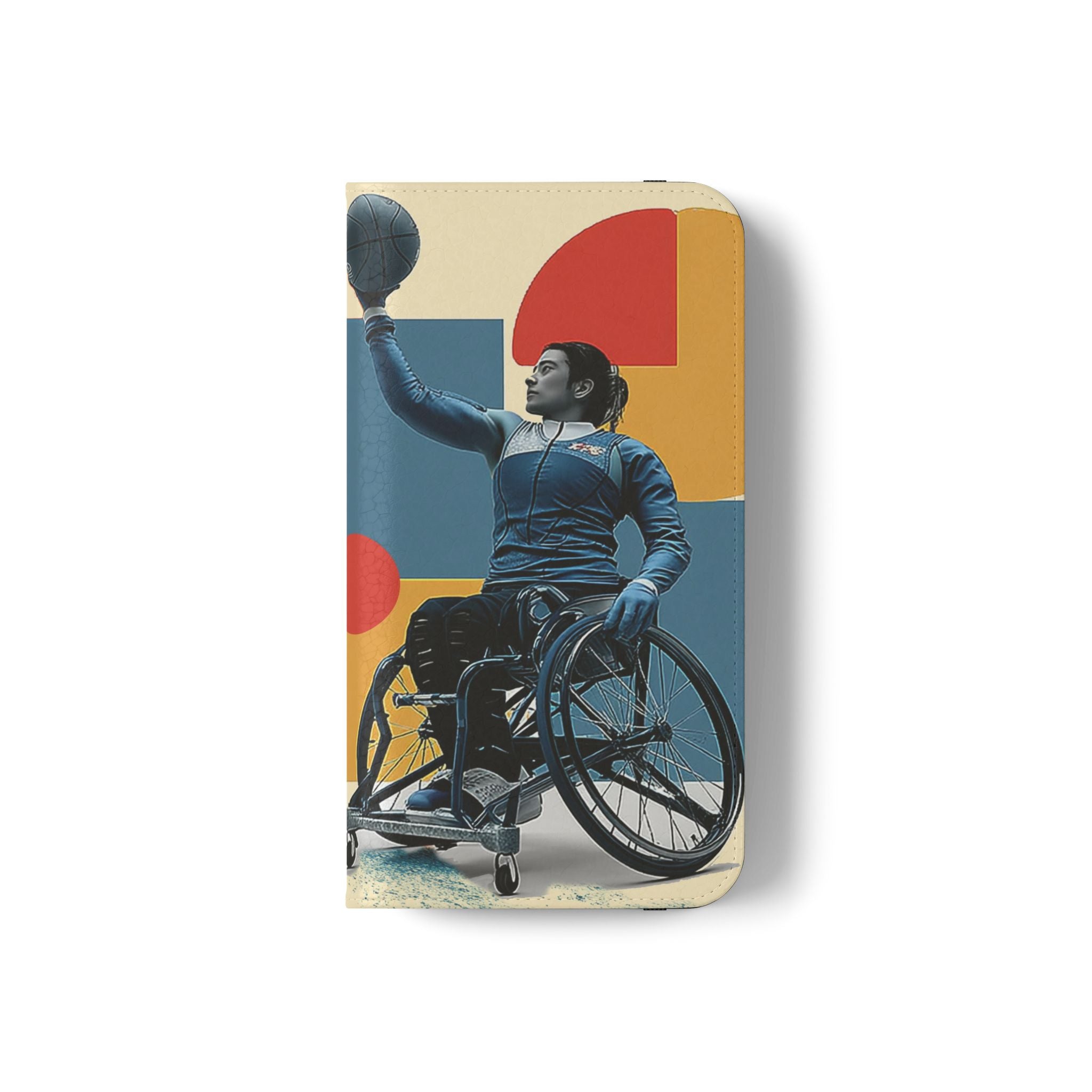 Adaptive Flip Cases for Empowerment, Wheelchair Basketball, Disability Awareness, Inspirational Gifts, Supportive Accessories