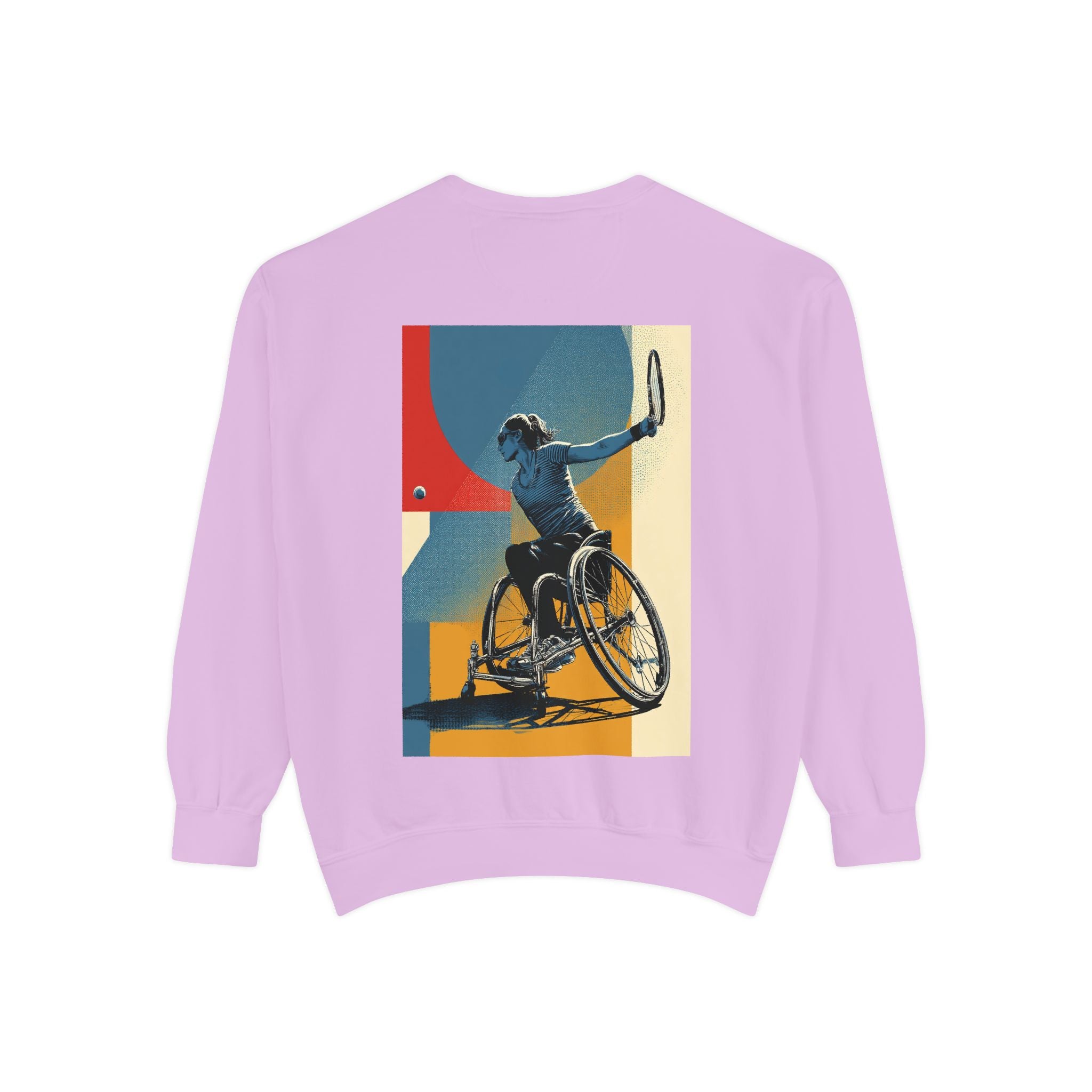 Inspirational Unisex Sweatshirt - Motivational Sports Tennis Design | Perfect for Coaches, Athletes, Gifts, Casual Wear, and Events