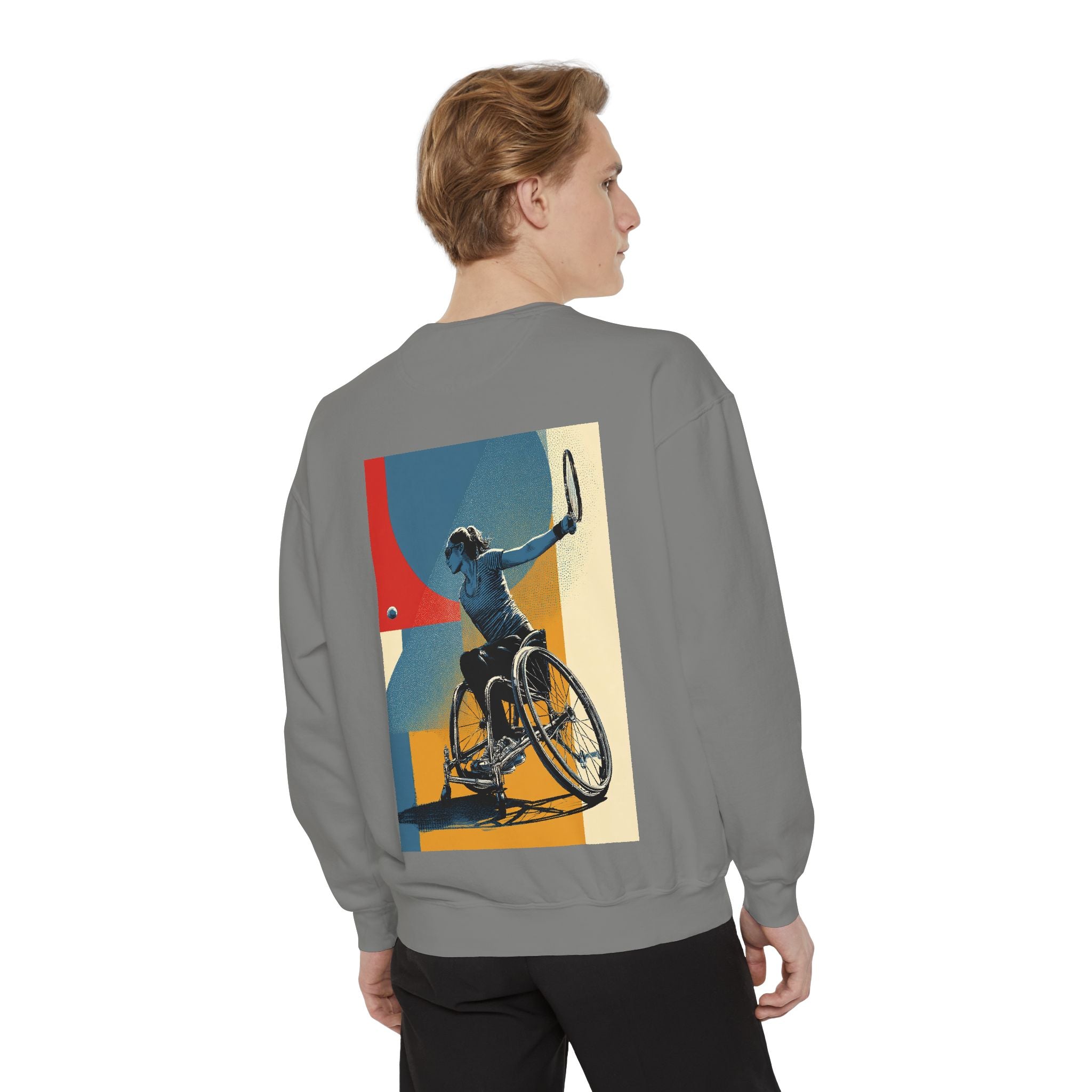 Inspirational Unisex Sweatshirt - Motivational Sports Tennis Design | Perfect for Coaches, Athletes, Gifts, Casual Wear, and Events