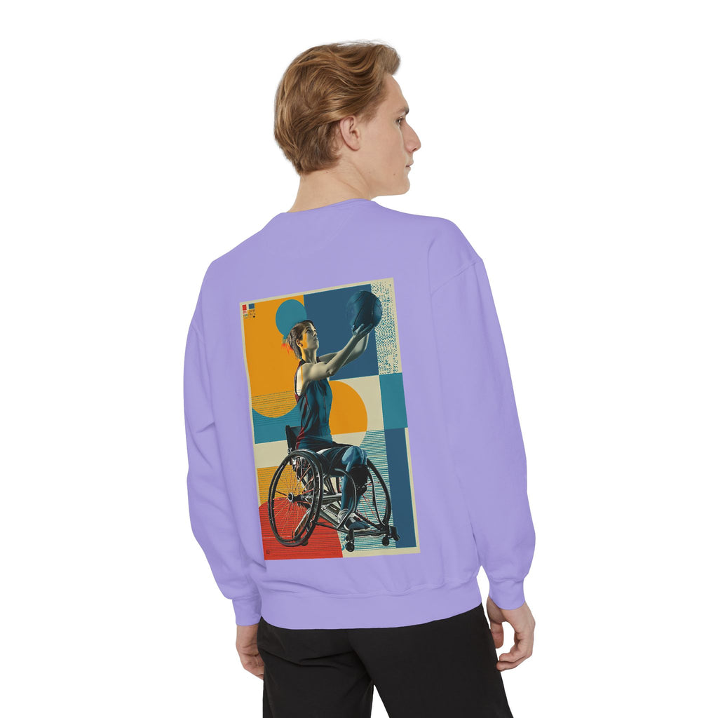 Inspirational Unisex Sweatshirt - Motivational Sports Tennis Design | Perfect for Coaches, Athletes, Gifts, Casual Wear, and Events