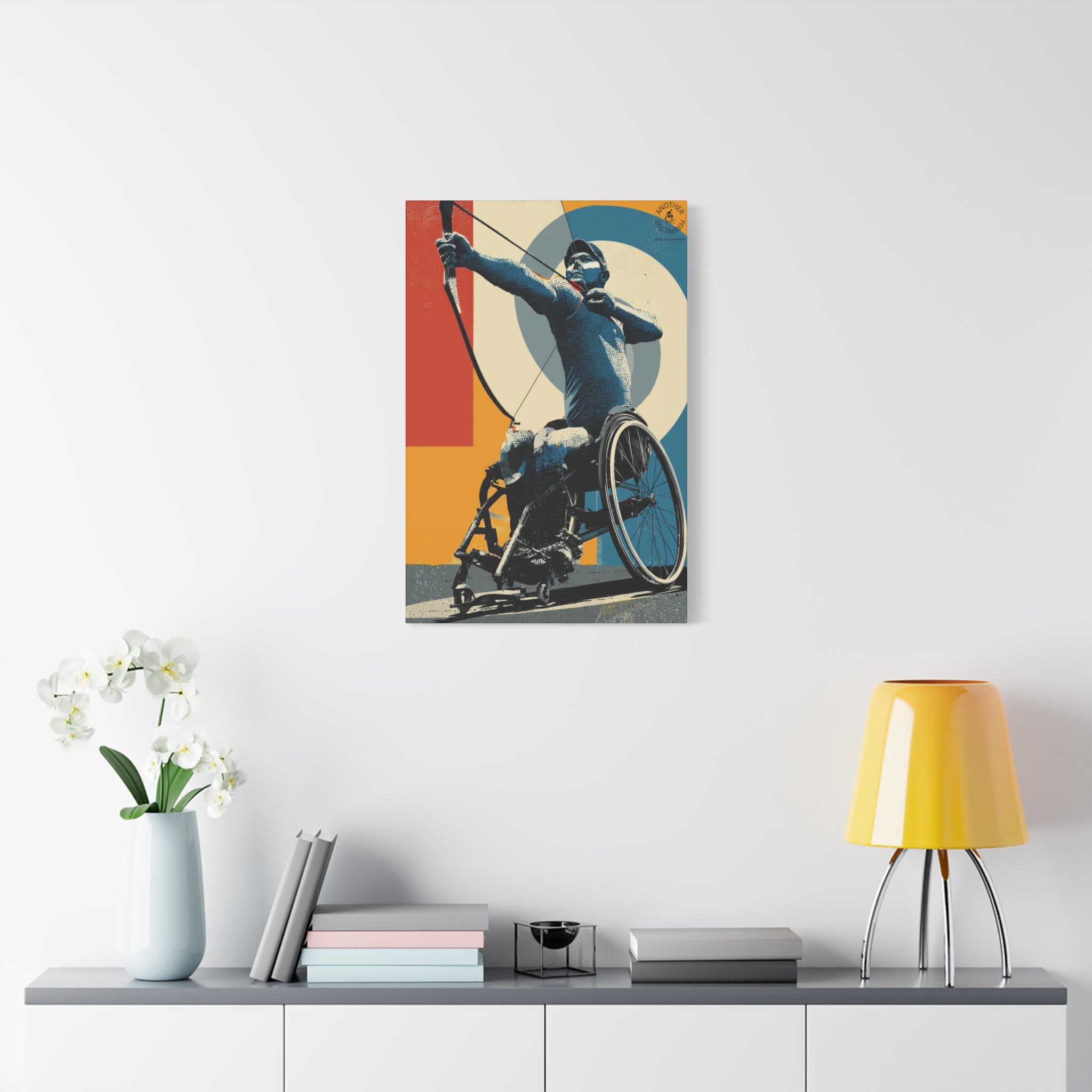 Empowering Wheelchair Archery Canvas Art, Inspirational Wall Decor, Motivational Home Decor, Unique Gift for Sports Enthusiasts, [...]