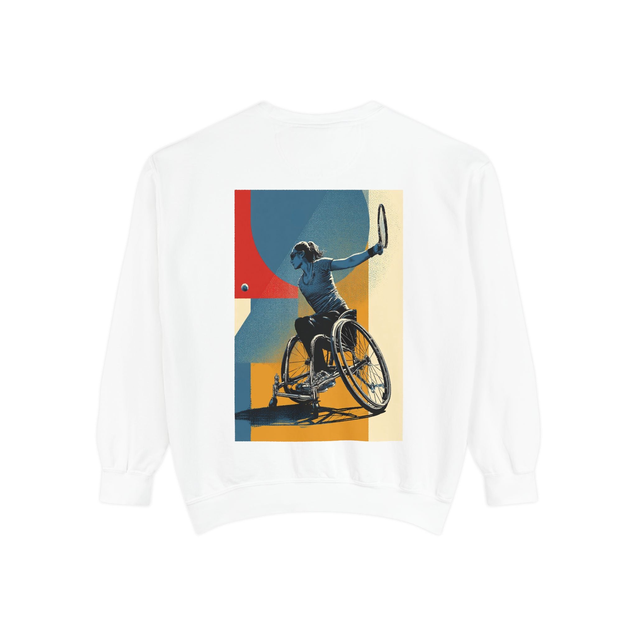 Inspirational Unisex Sweatshirt - Motivational Sports Tennis Design | Perfect for Coaches, Athletes, Gifts, Casual Wear, and Events