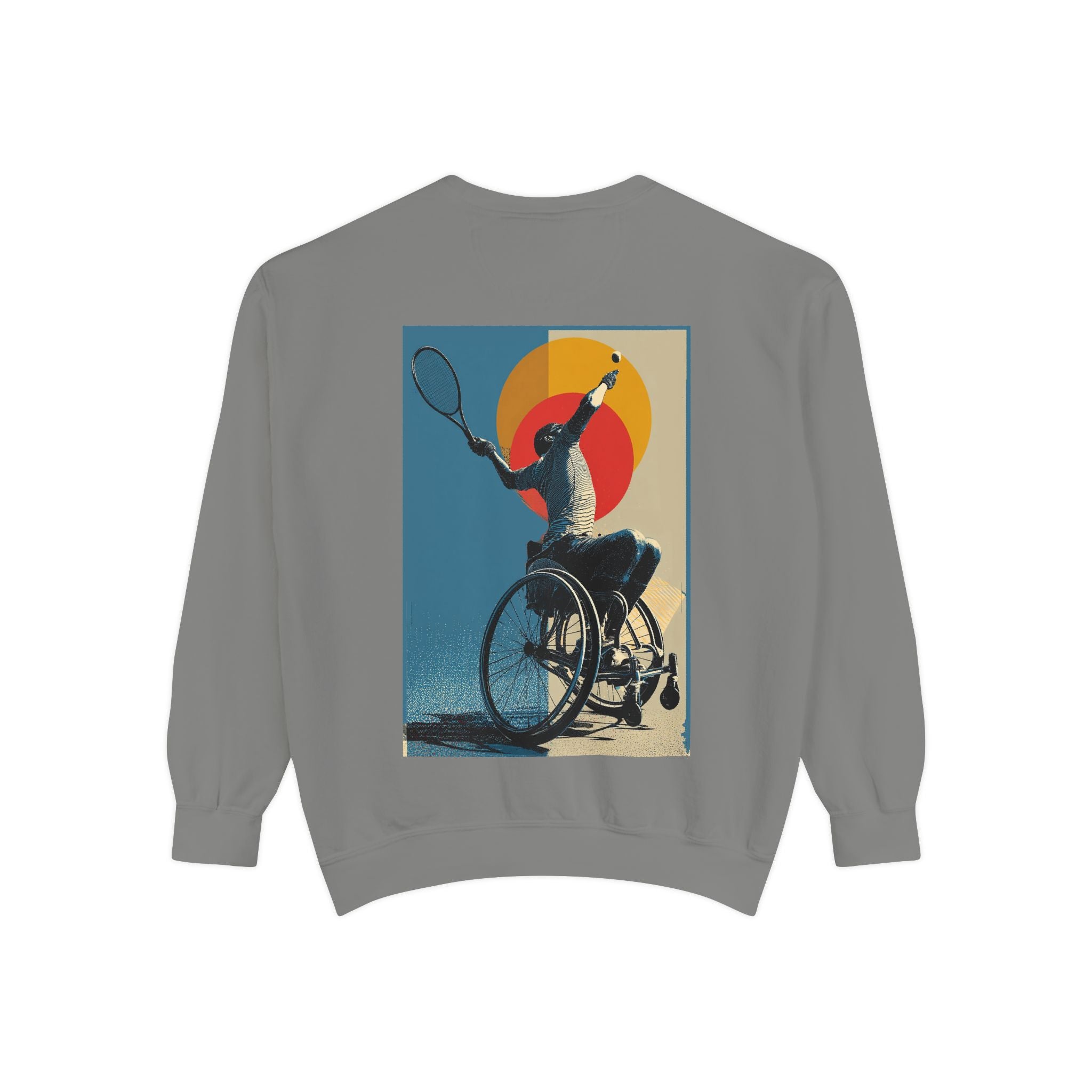 Inspirational Unisex Sweatshirt - Motivational Sports Tennis Design | Perfect for Coaches, Athletes, Gifts, Casual Wear, and Events