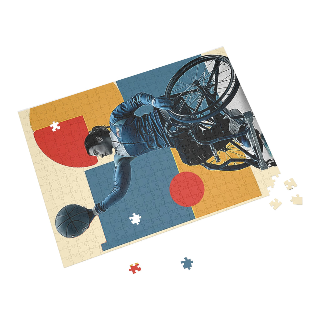 Interactive Basket Enthusiast Puzzle,  500-1000-Piece Jigsaw, Perfect for Gifts, Family Time, Home Decor, Cycling Theme