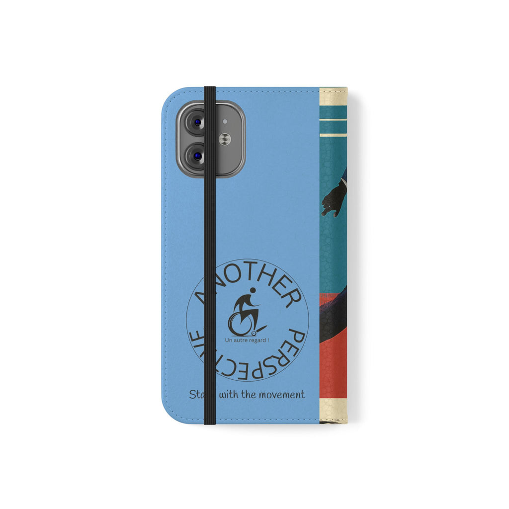 Sporty Flip Case for Athletes Course , Phone Wallet Cover, Stylish Mobile Case, Perfect Gift for Sports Fans, Functional Design