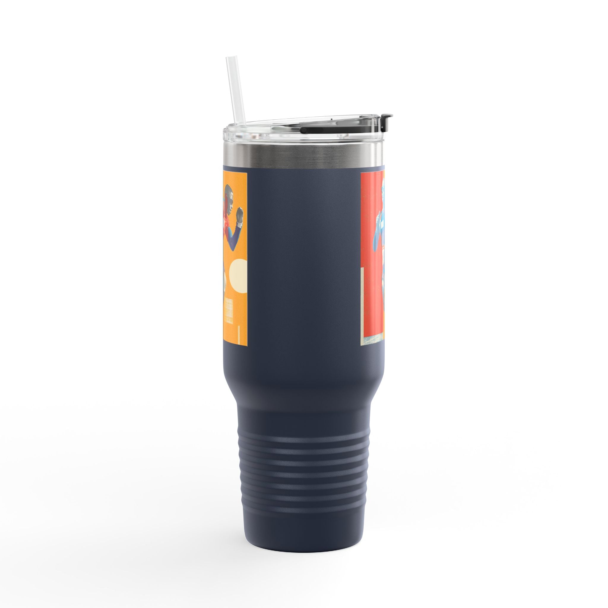 Vibrant Insulated Travel Mug, 40oz | Stylish Drinkware for Outdoor Adventures, Sports, Travel, Gifts