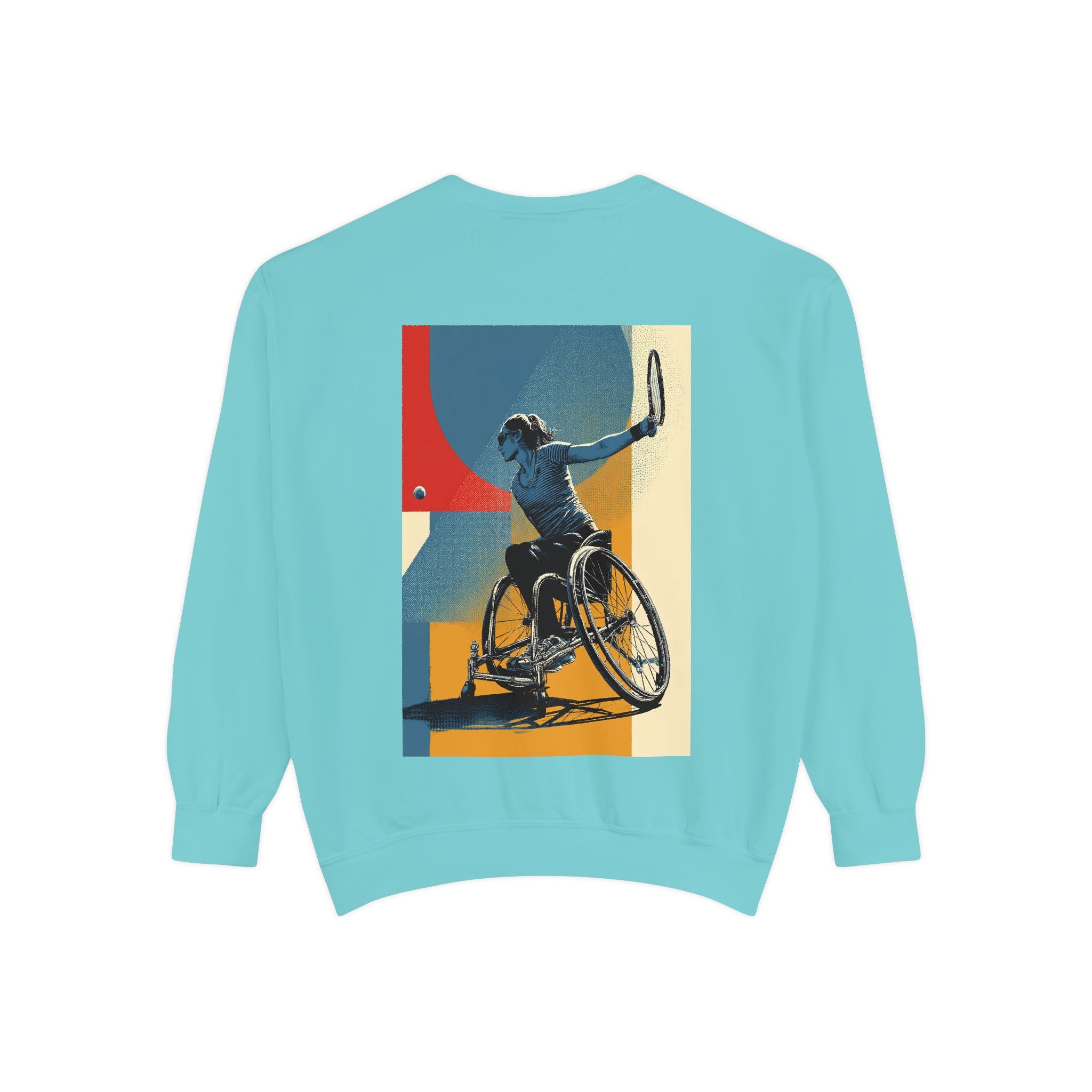 Inspirational Unisex Sweatshirt - Motivational Sports Tennis Design | Perfect for Coaches, Athletes, Gifts, Casual Wear, and Events