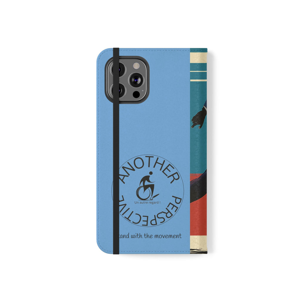Sporty Flip Case for Athletes Course , Phone Wallet Cover, Stylish Mobile Case, Perfect Gift for Sports Fans, Functional Design